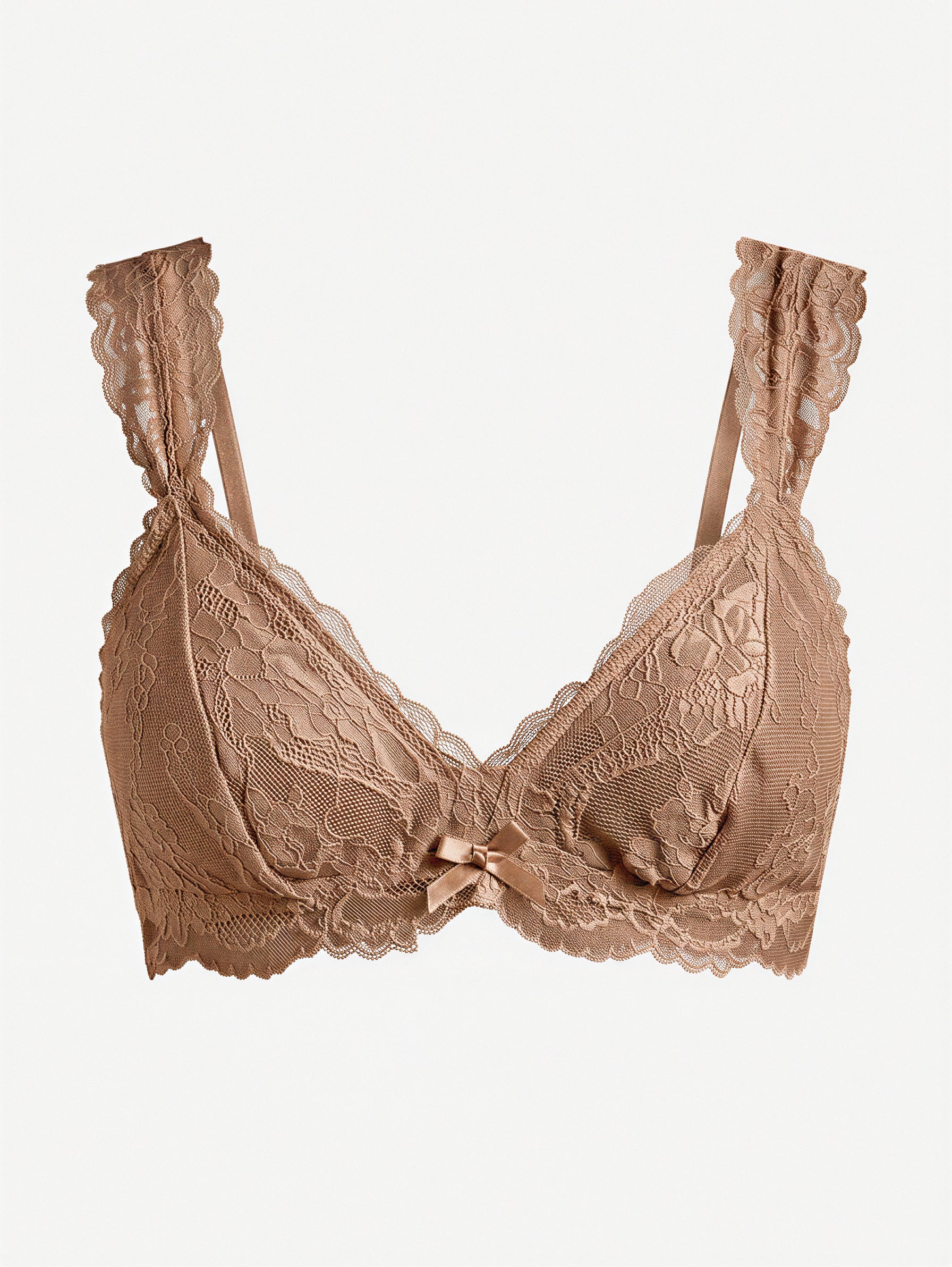 Bella Lace Bralette Beige
