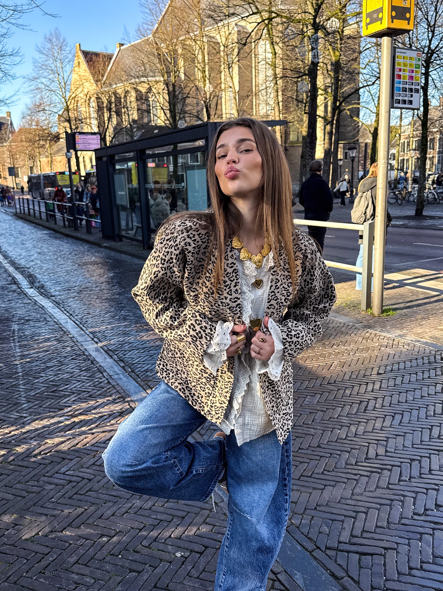 Reeve Leopard Jacket