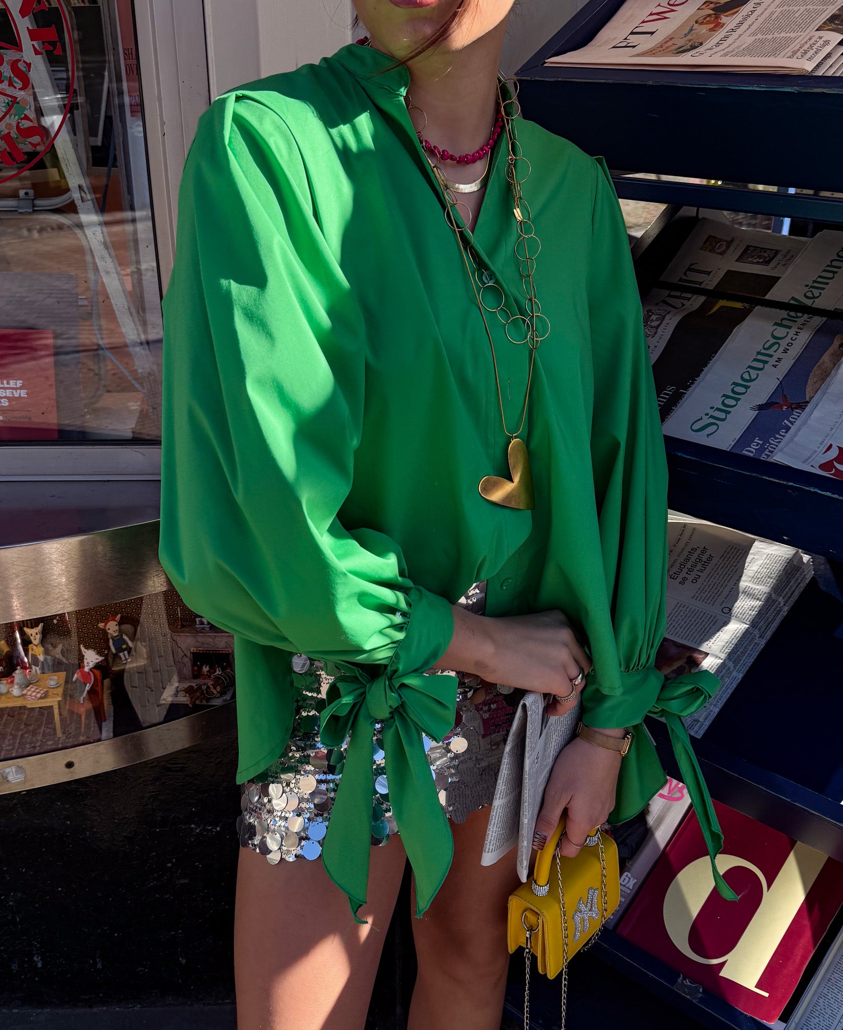 Reims Blouse Green