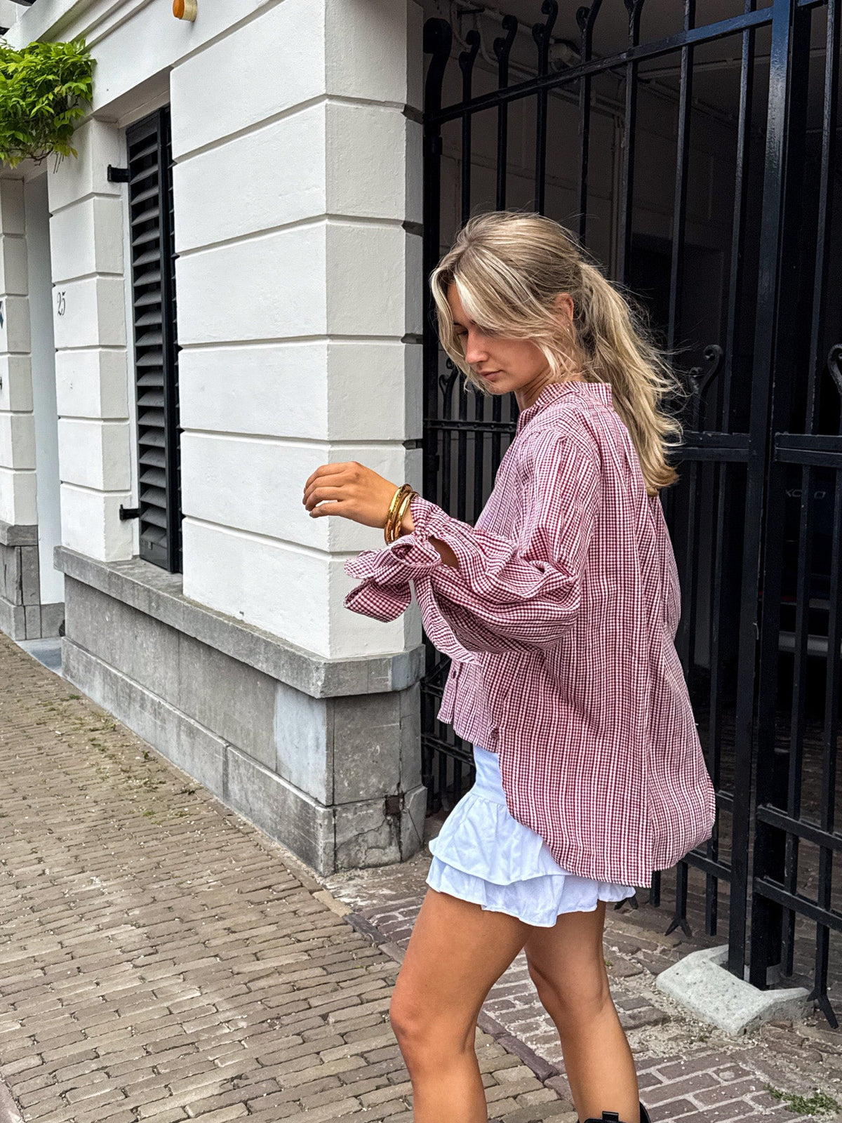 Reims Soft Blouse | Bordeaux