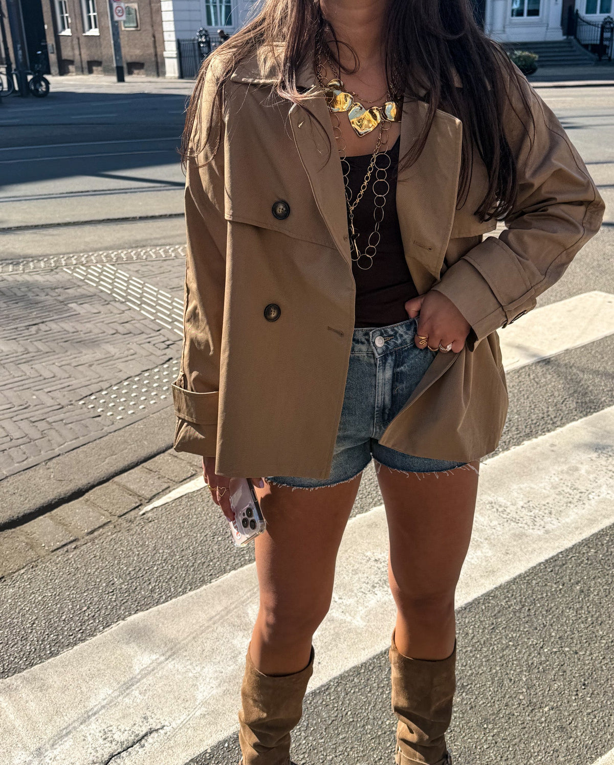 Ruby Denim Shorts | Denim