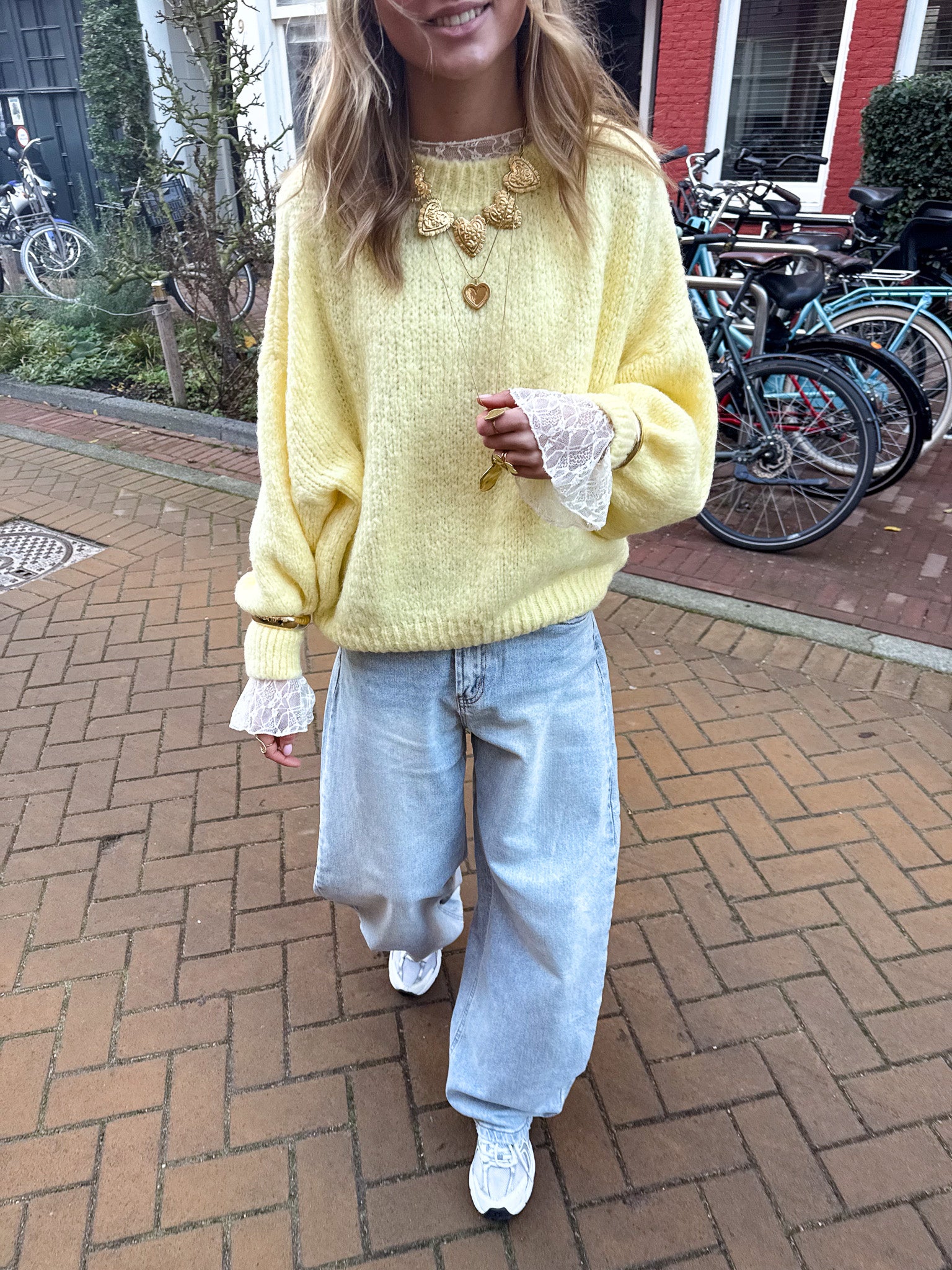 Rosa Knit Lemon