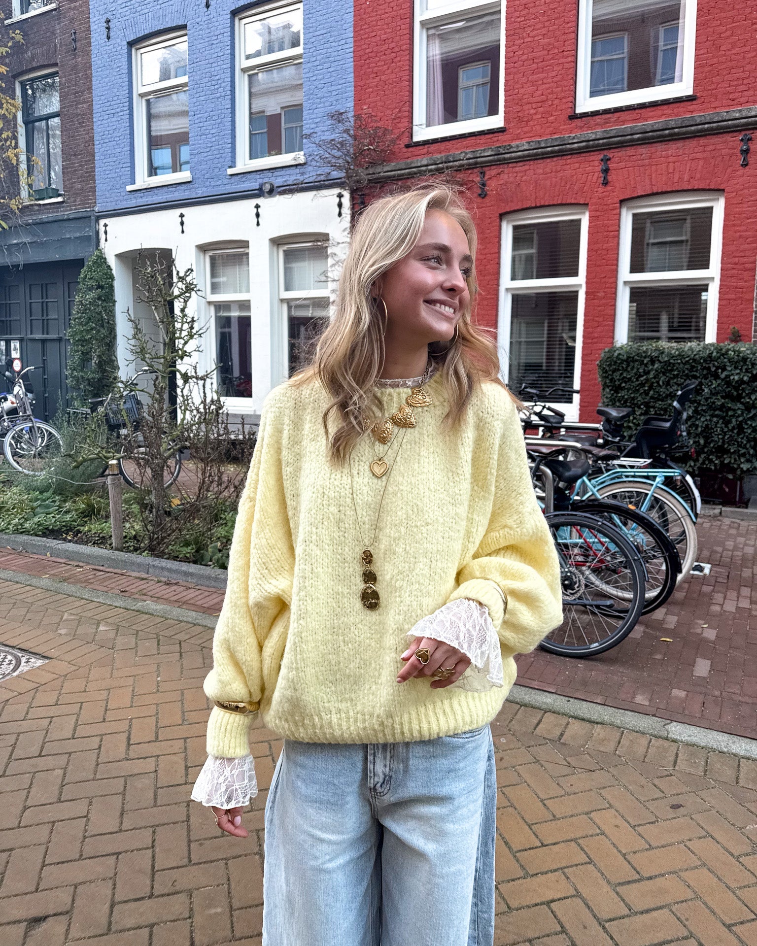 Rosa Knit Lemon