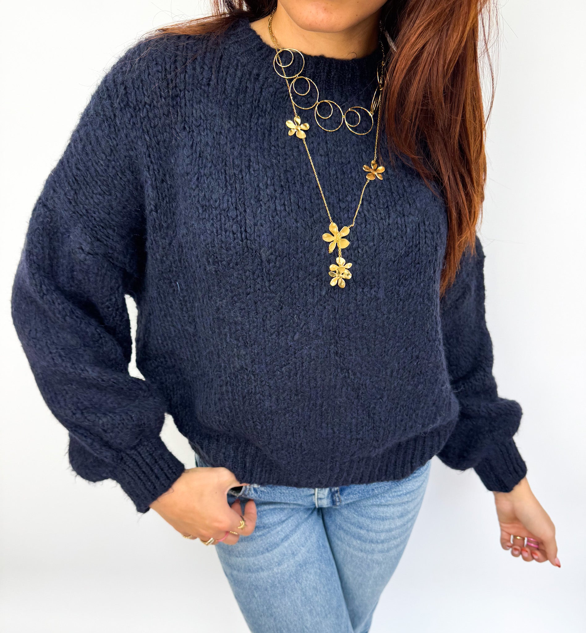Rosa Knit Navy