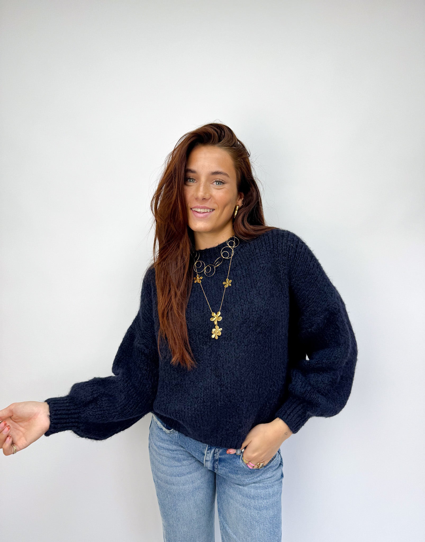 Rosa Knit Navy