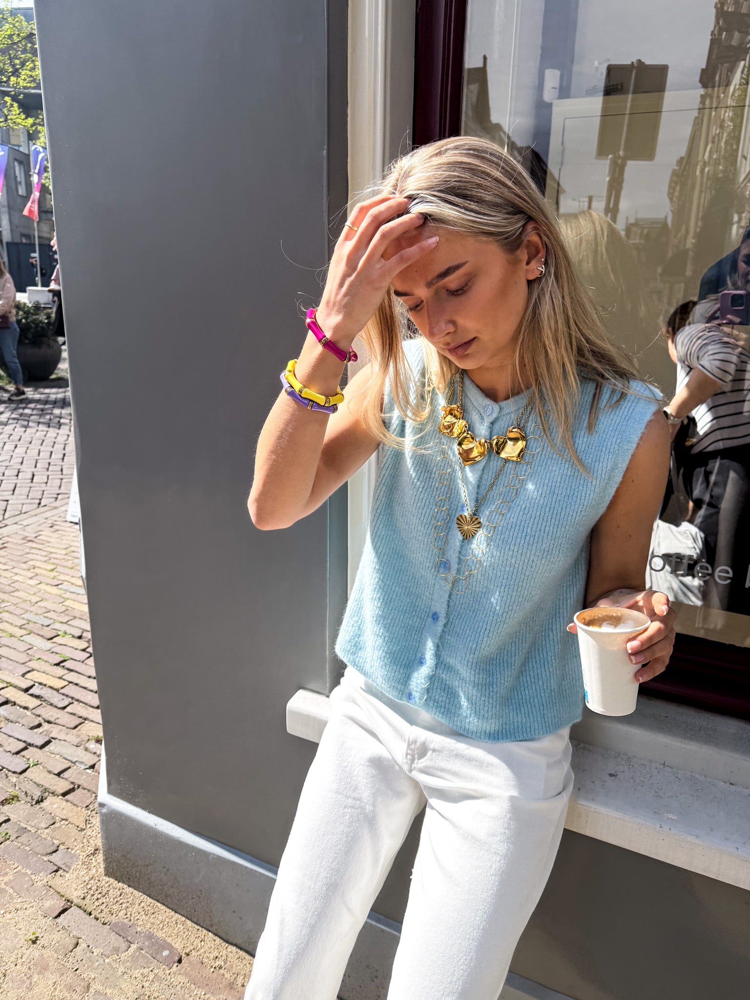Rox Gilet Skye Blue