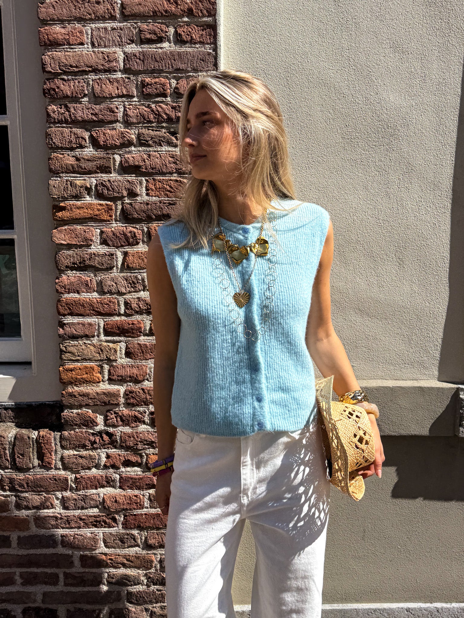 Rox Gilet Skye Blue
