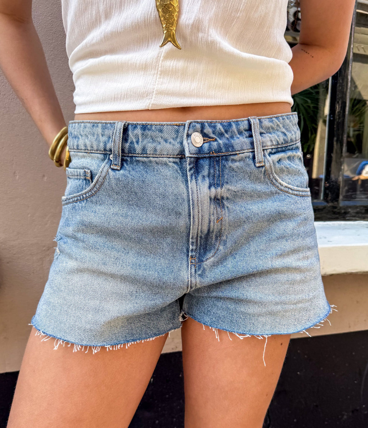 Ruby Denim Shorts | Denim