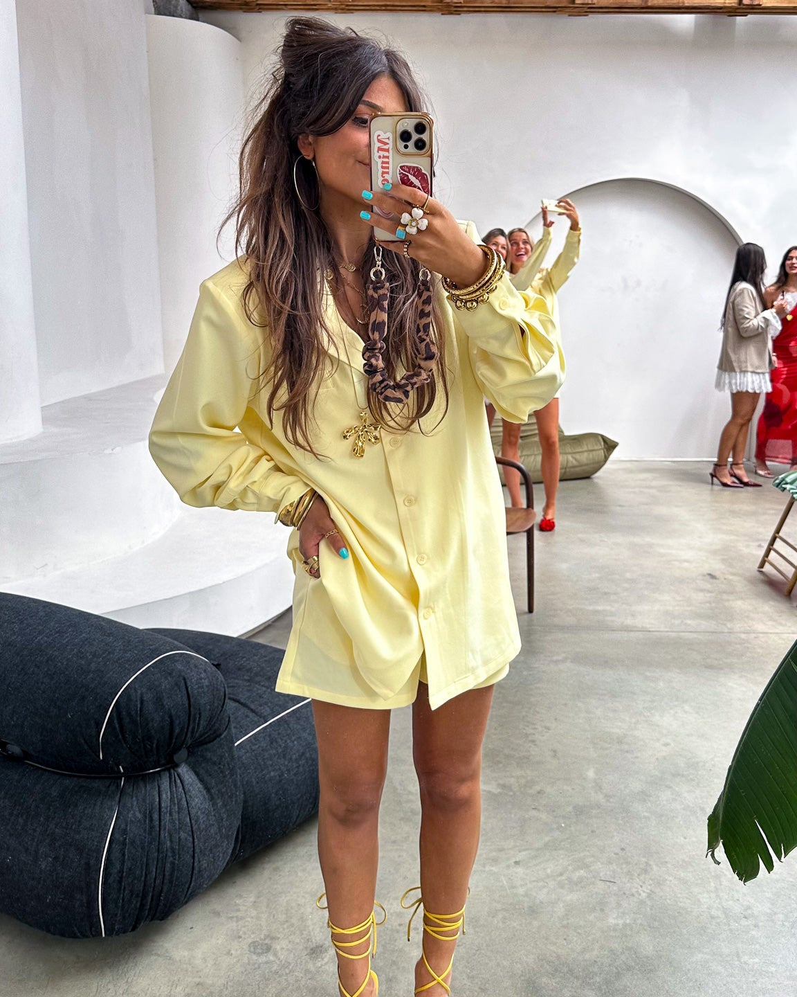 Sabby Blouse Geel