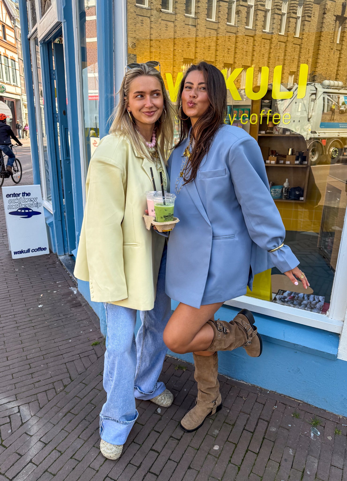 Saint Oversized Blazer Lemon