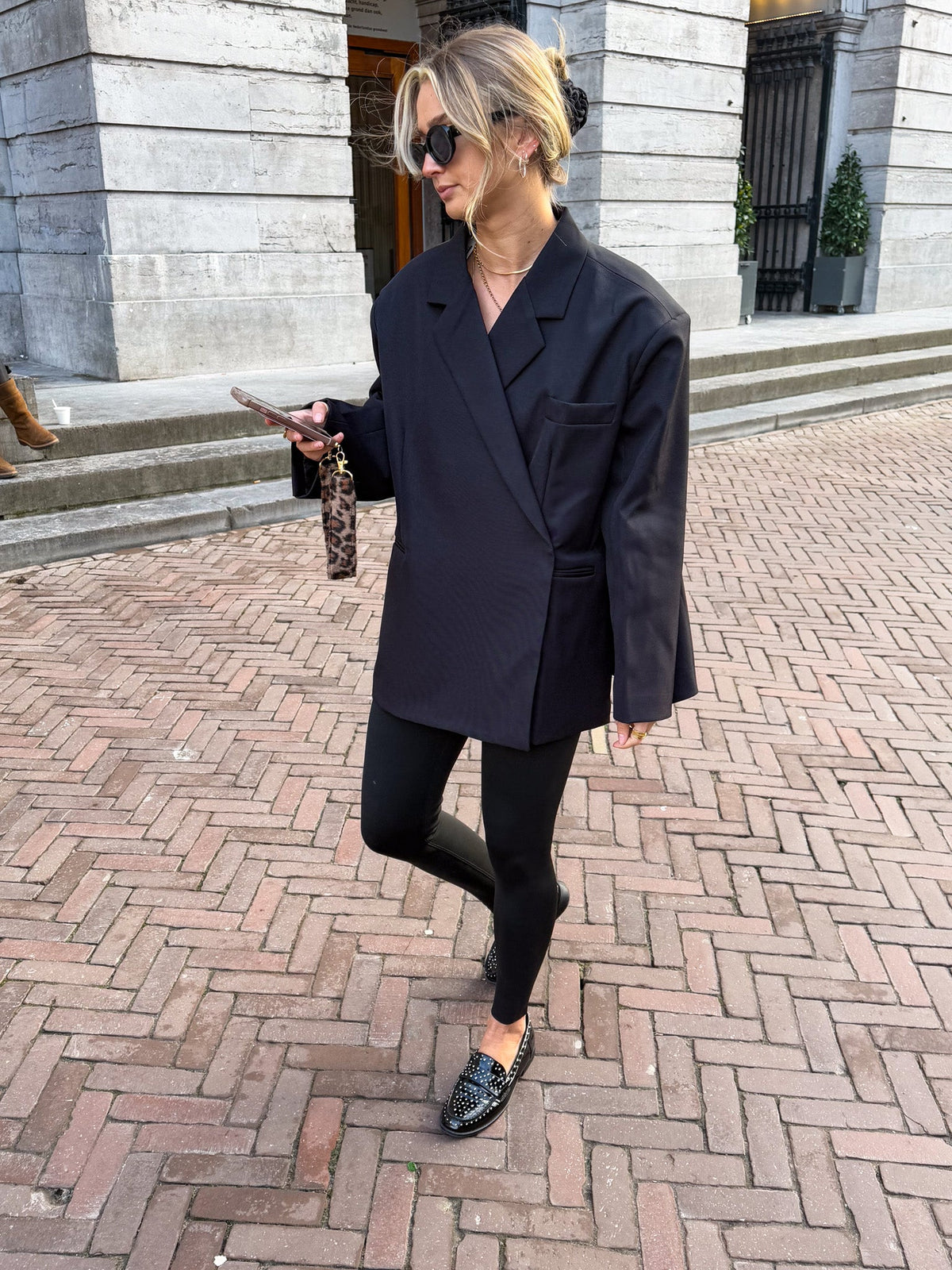 Saint Oversized Blazer | Black