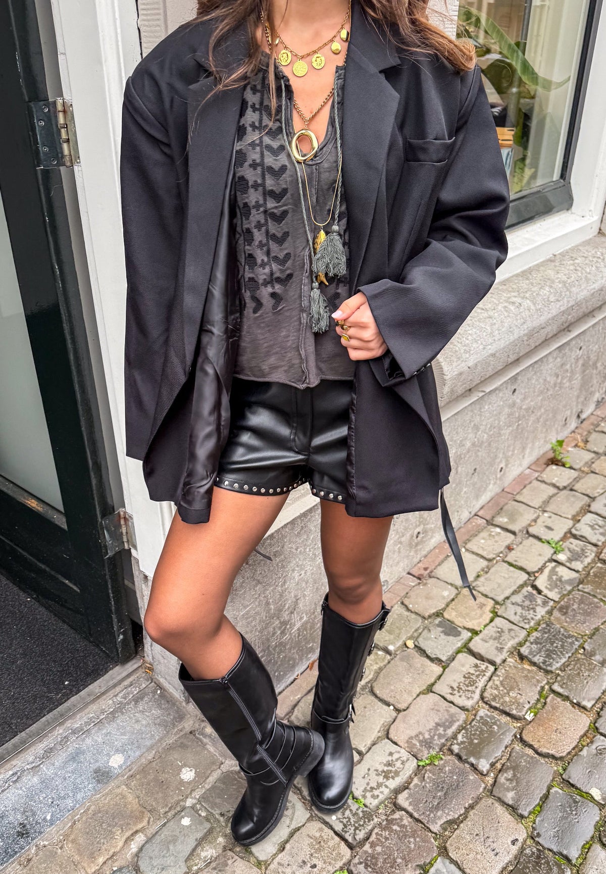Saint Oversized Blazer | Black