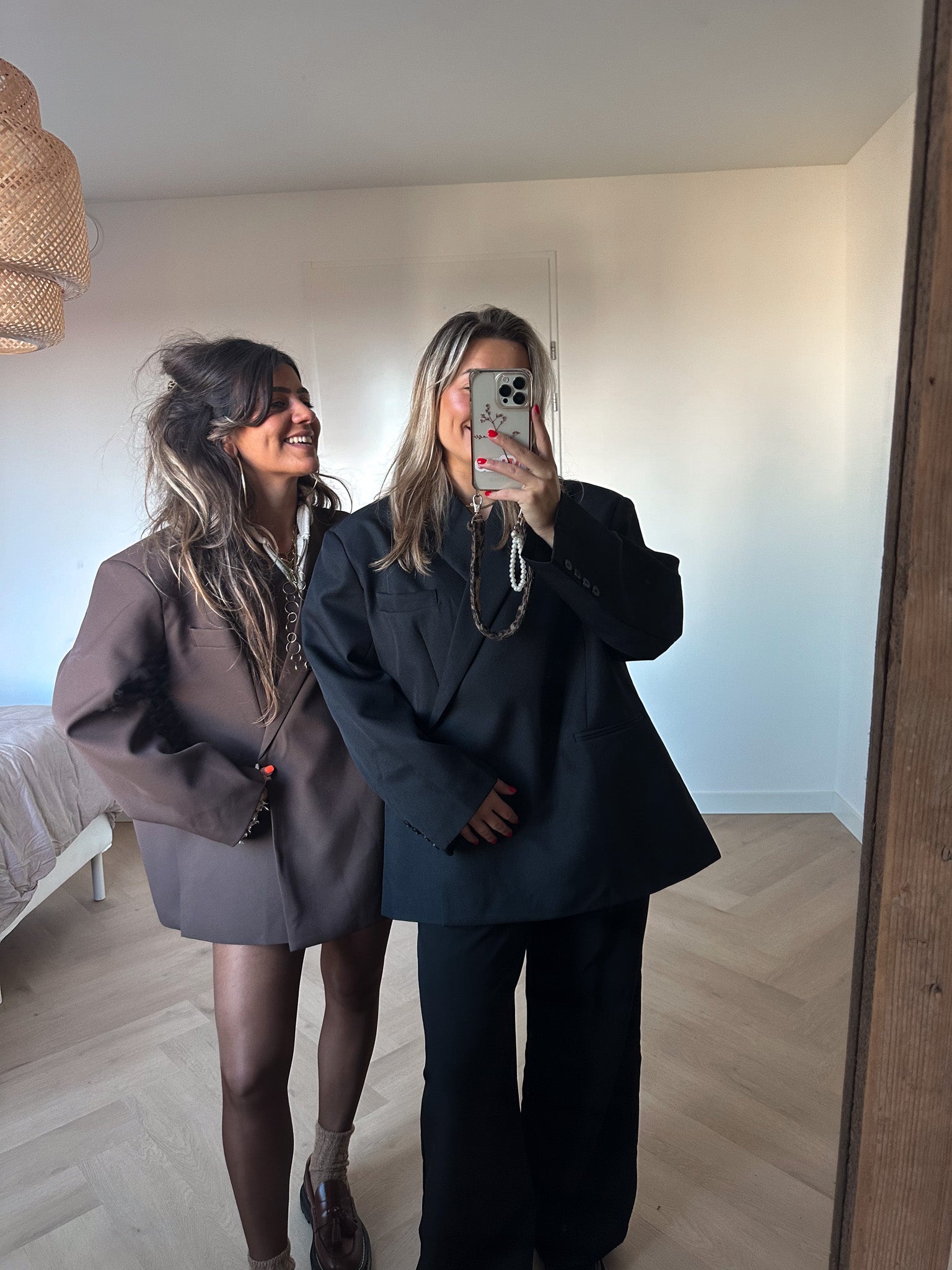 Saint Oversized Blazer Brown