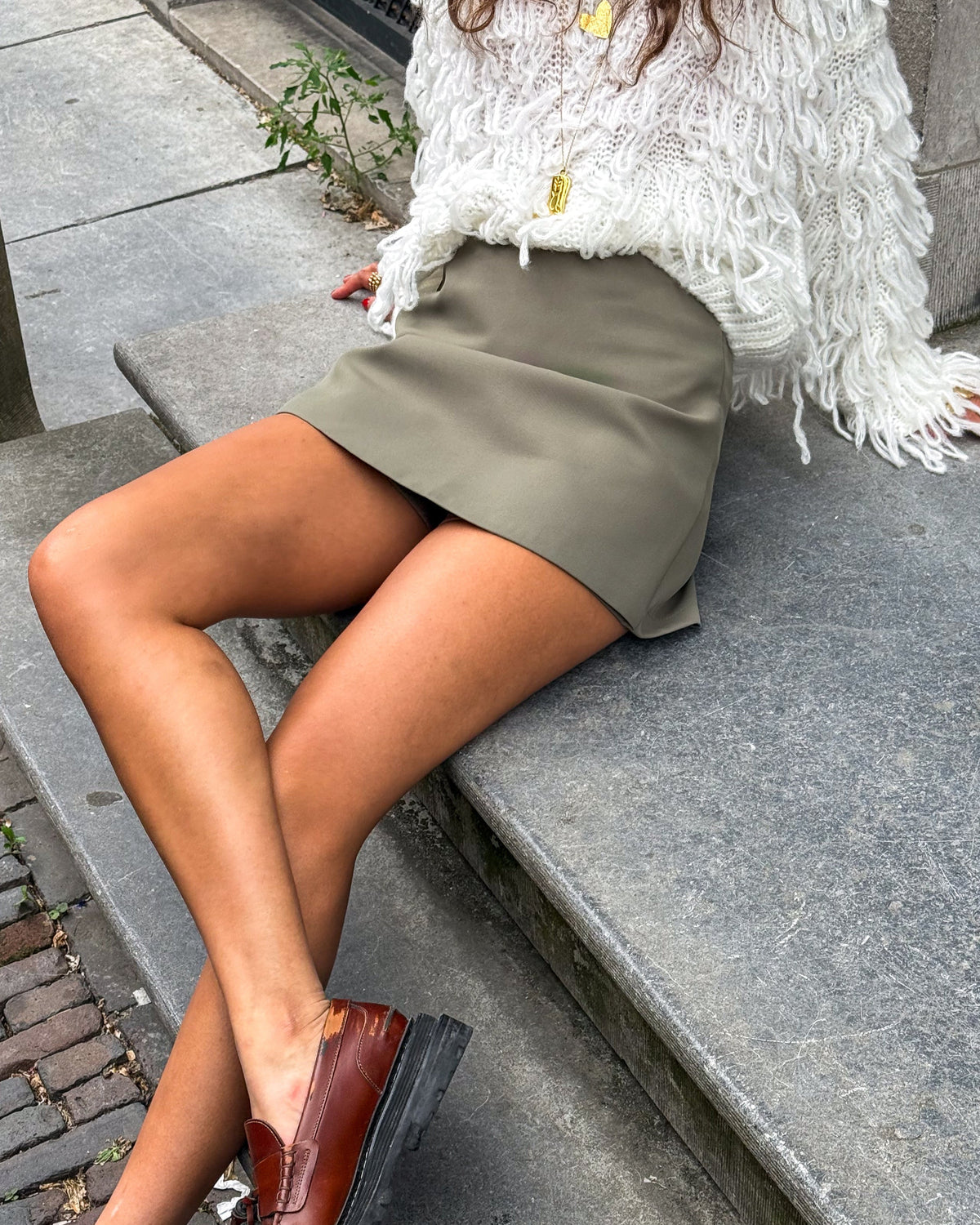 Saint Skort | Army Green