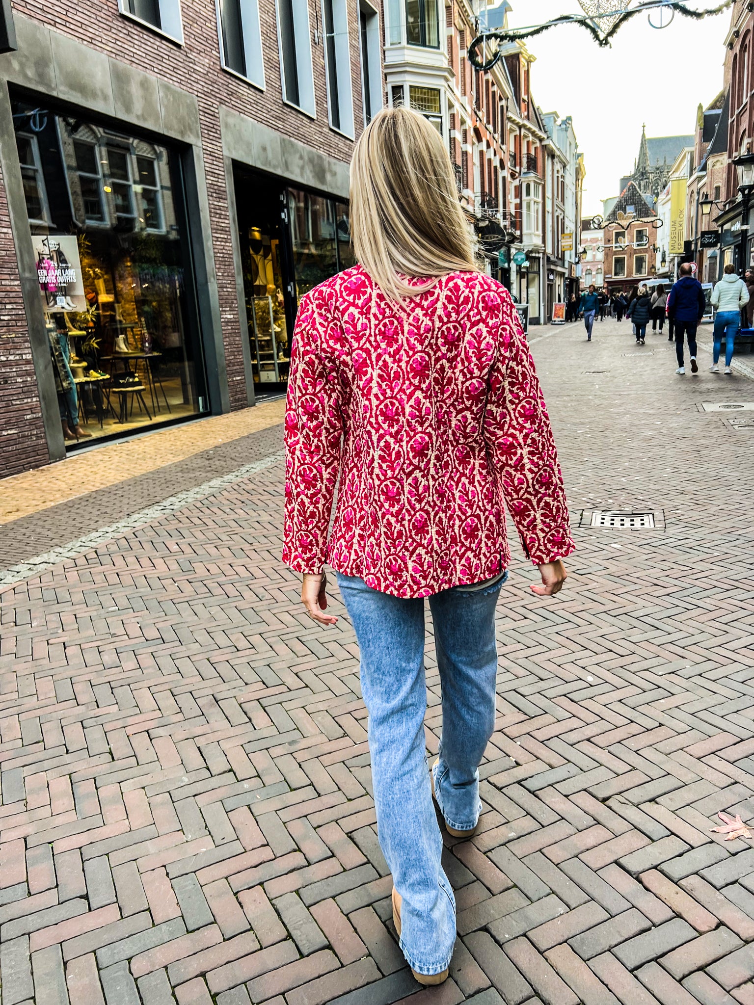 Salih Jacket Pink Coral