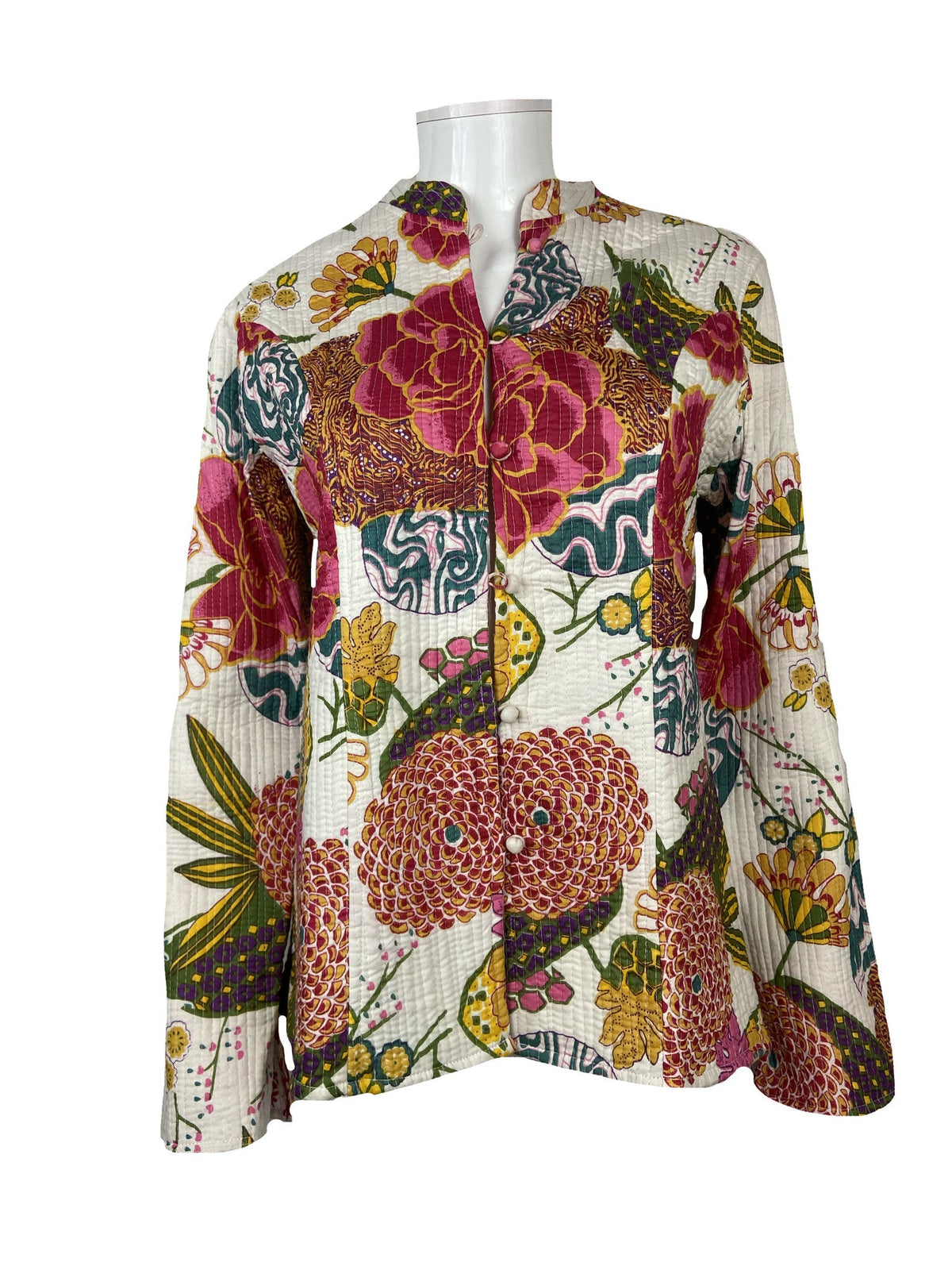 Salih Jacket Bloom | Ecru