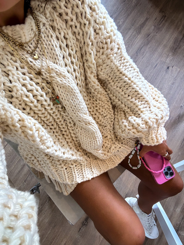 Sammie Trui | Beige