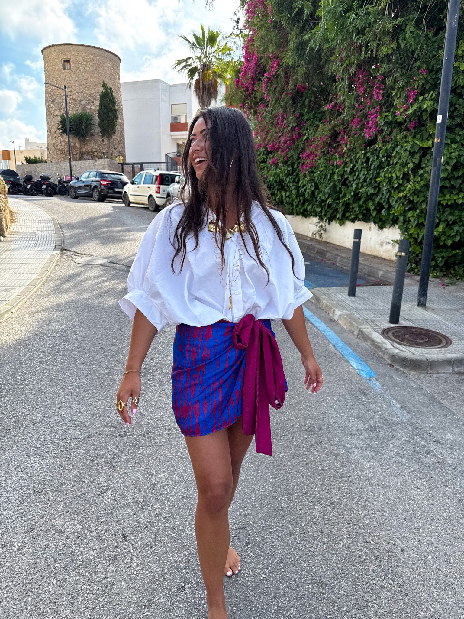 Vista Skirt Blue
