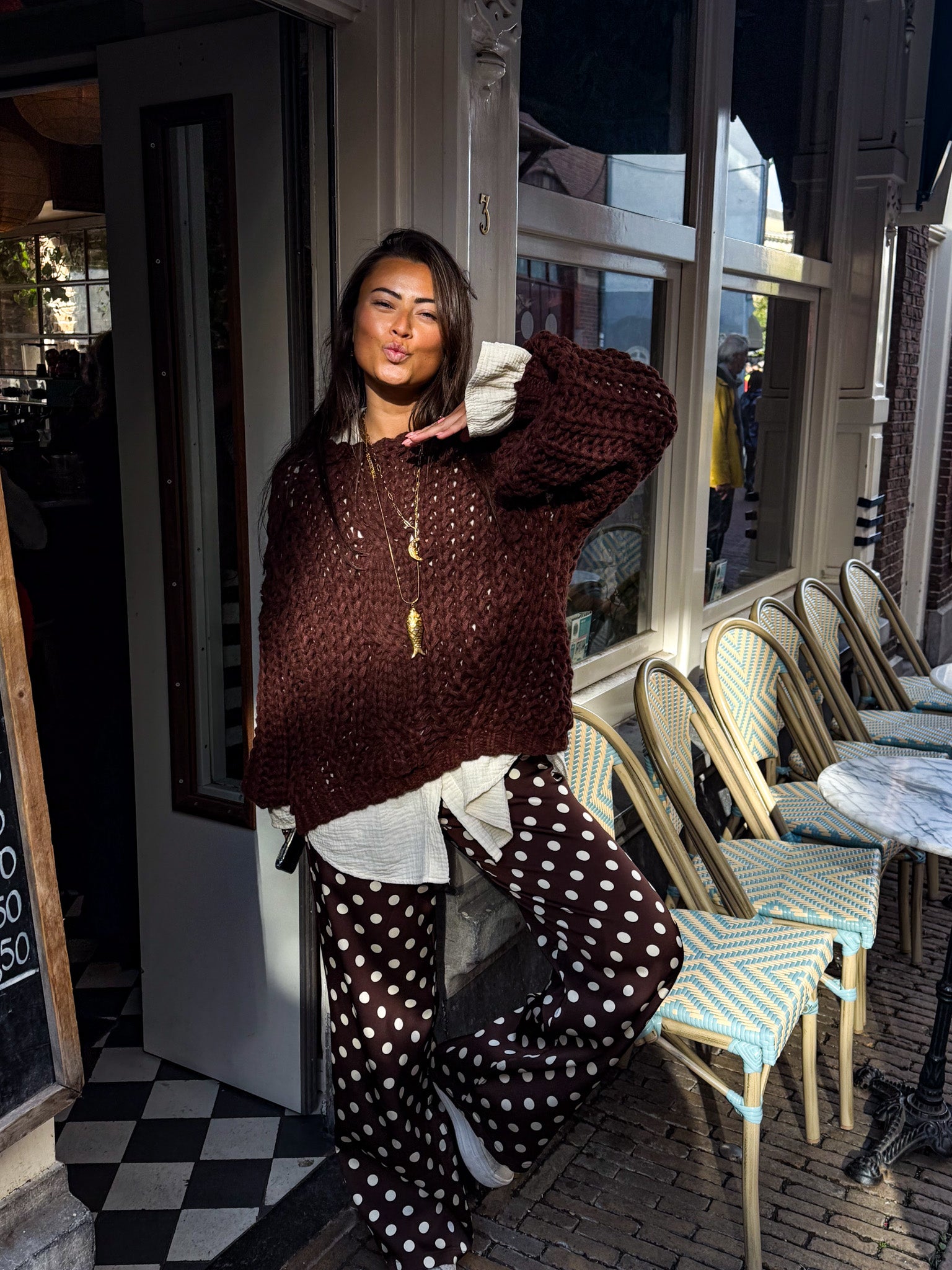 Sammie Knit Brown