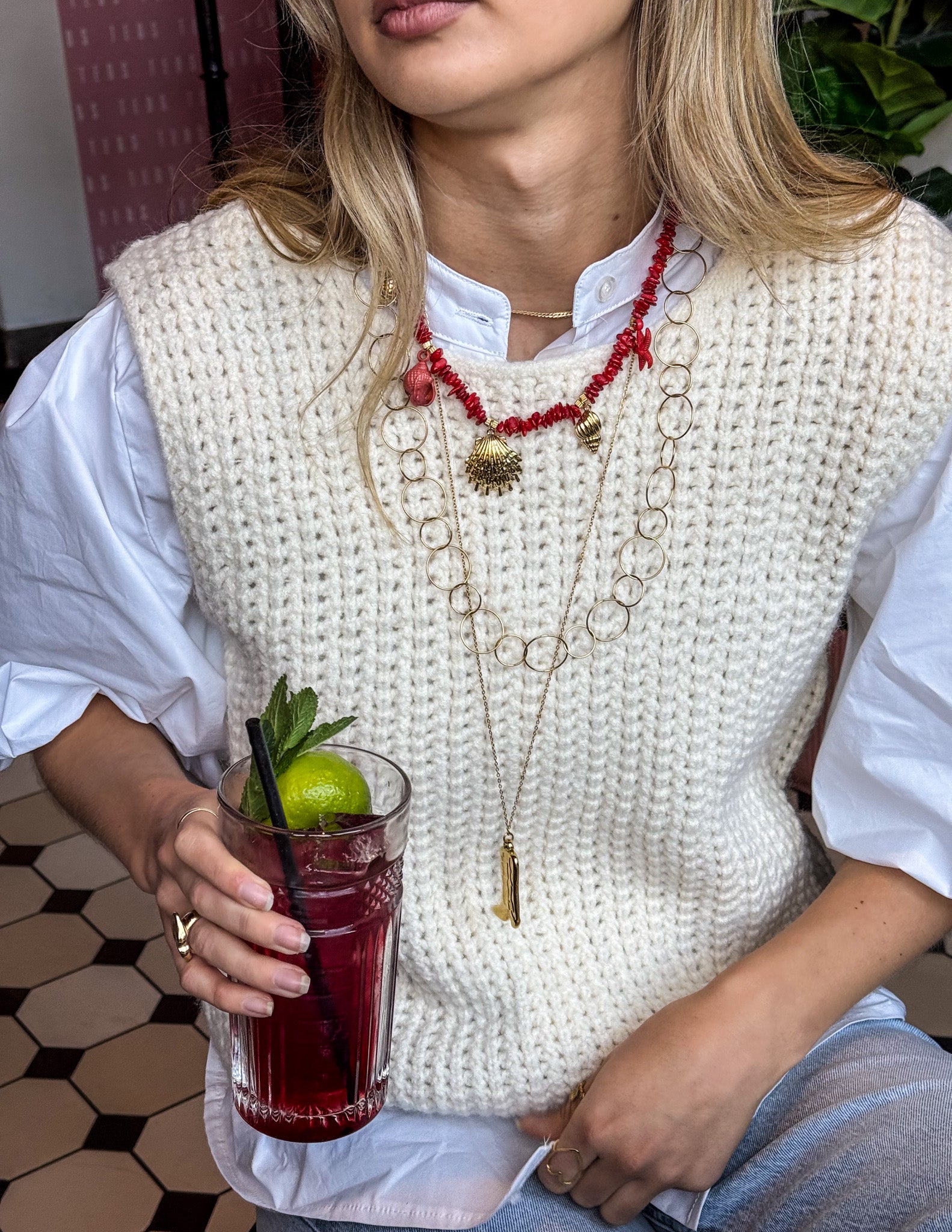 Sanne Blouse White