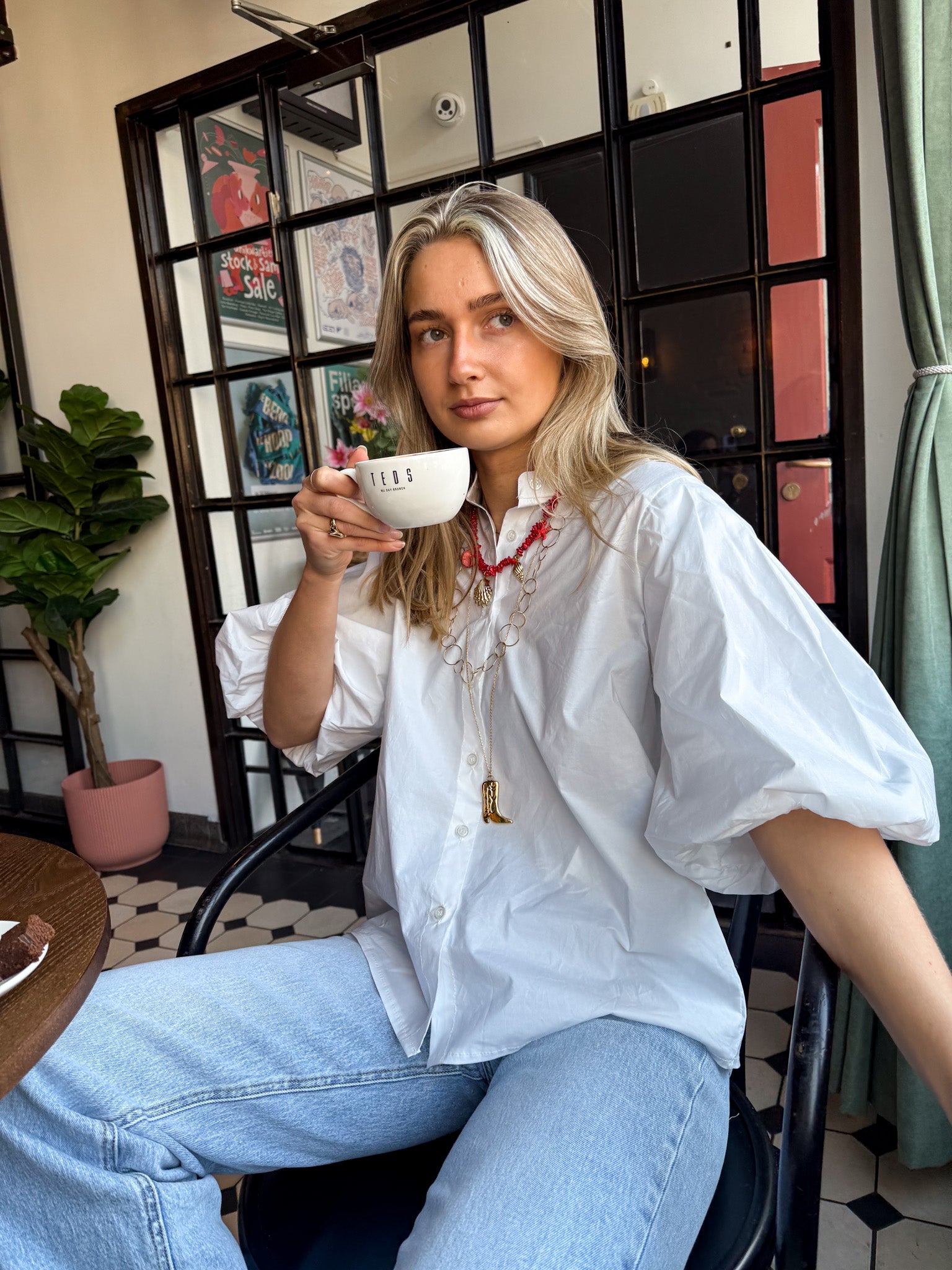 Sanne Blouse White