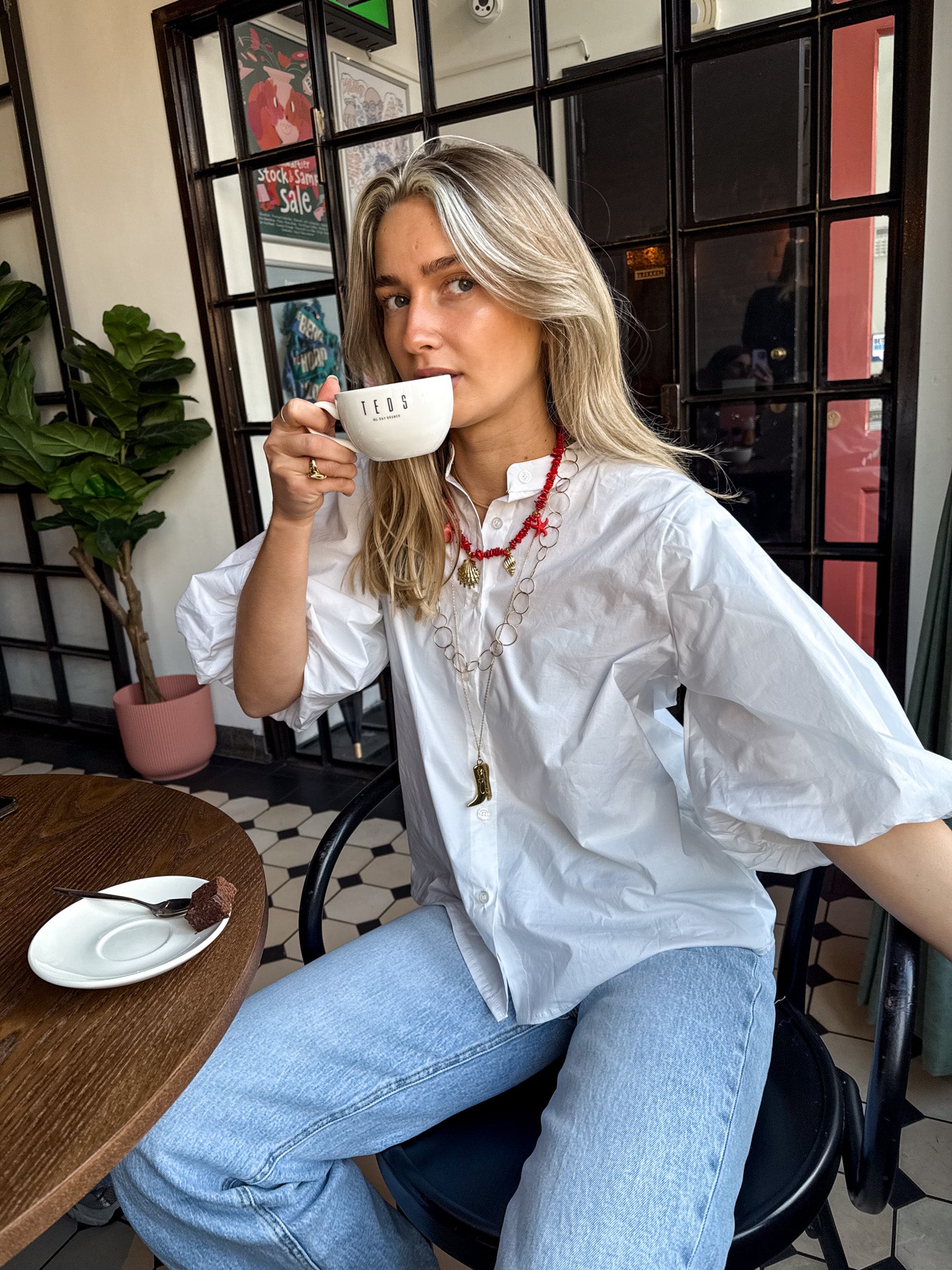 Sanne Blouse White