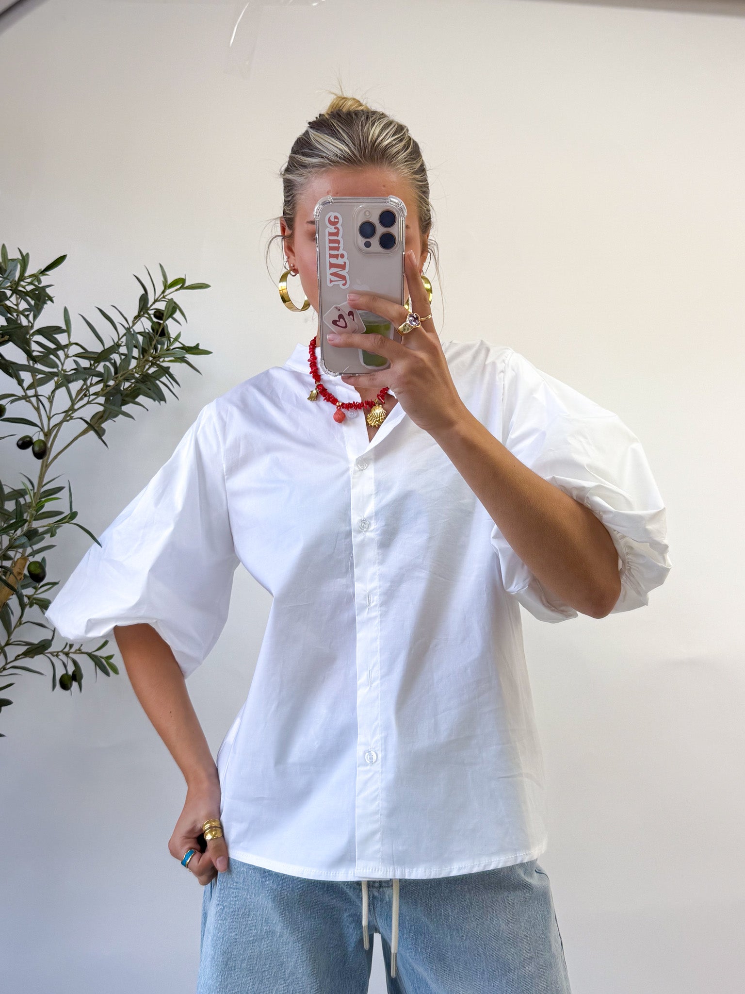Sanne Blouse White