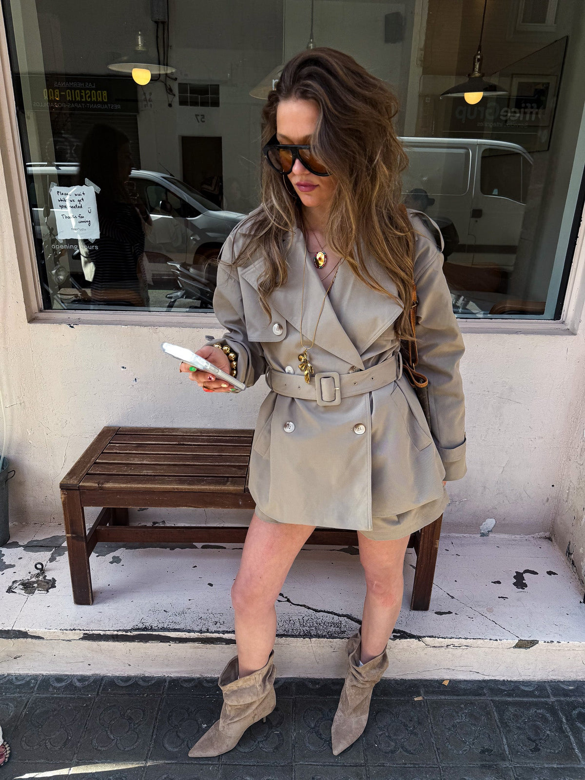 Scotty Trenchcoat | Khaki