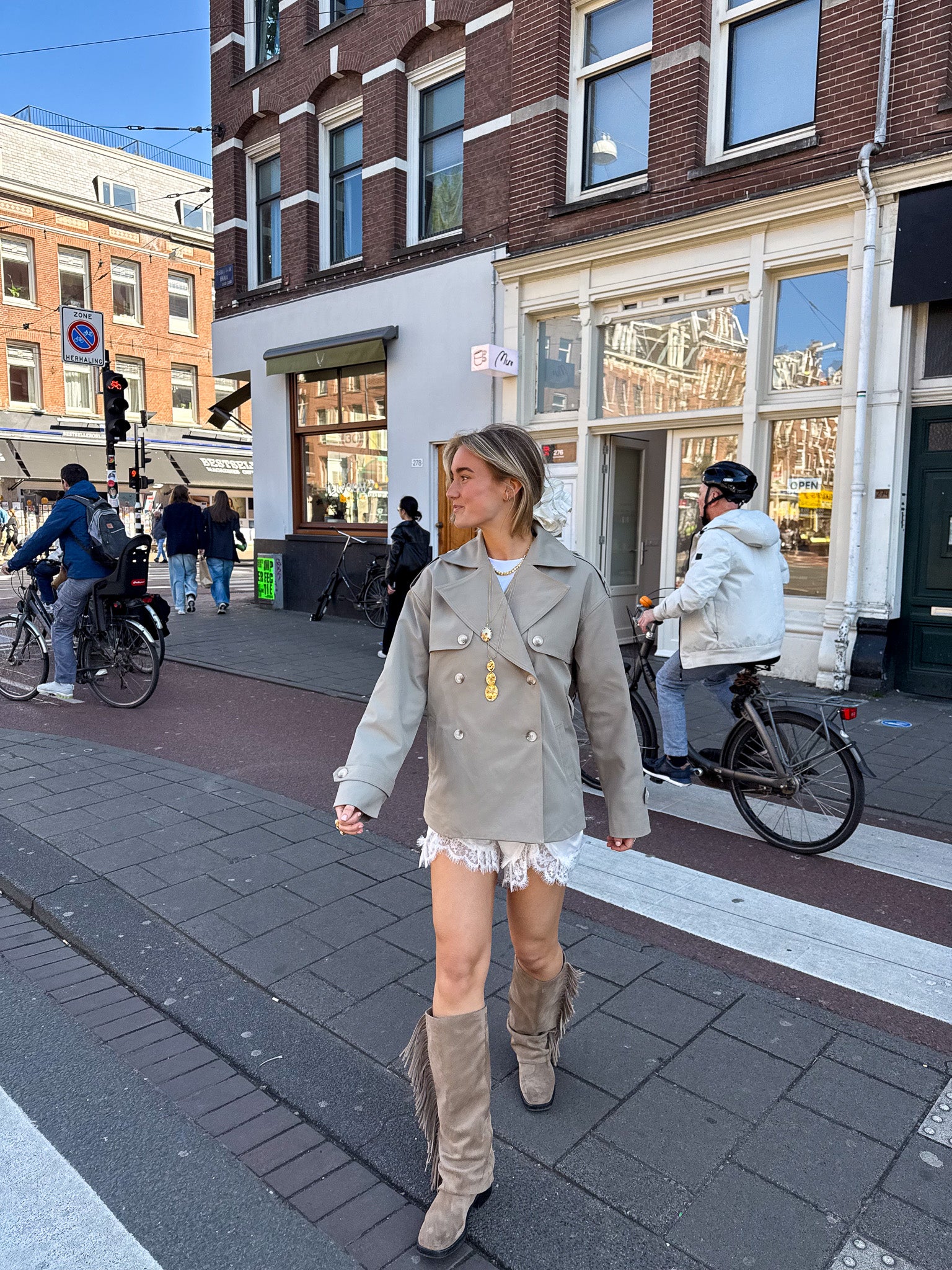 Scotty Trenchcoat Khaki