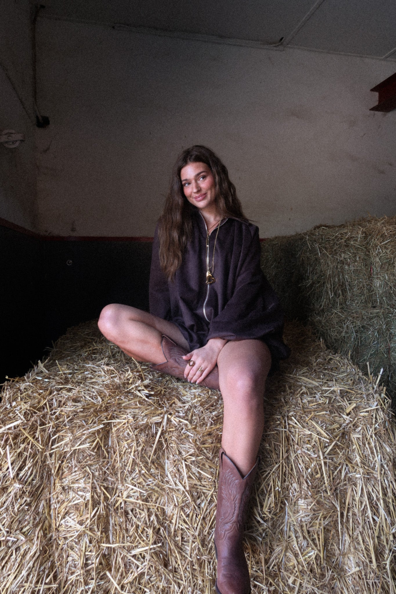 Season Jacket Suede Brown