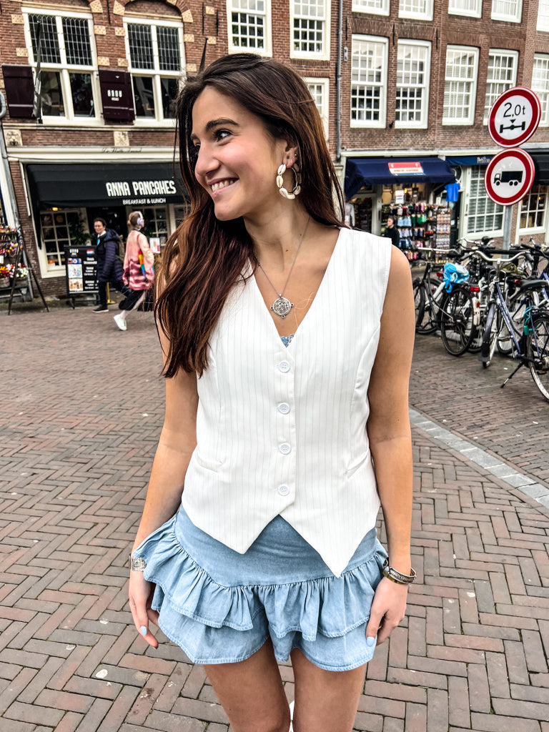 Seasons Gilet | White