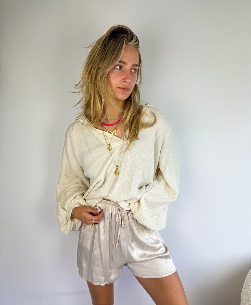 Short en tranches Champagne