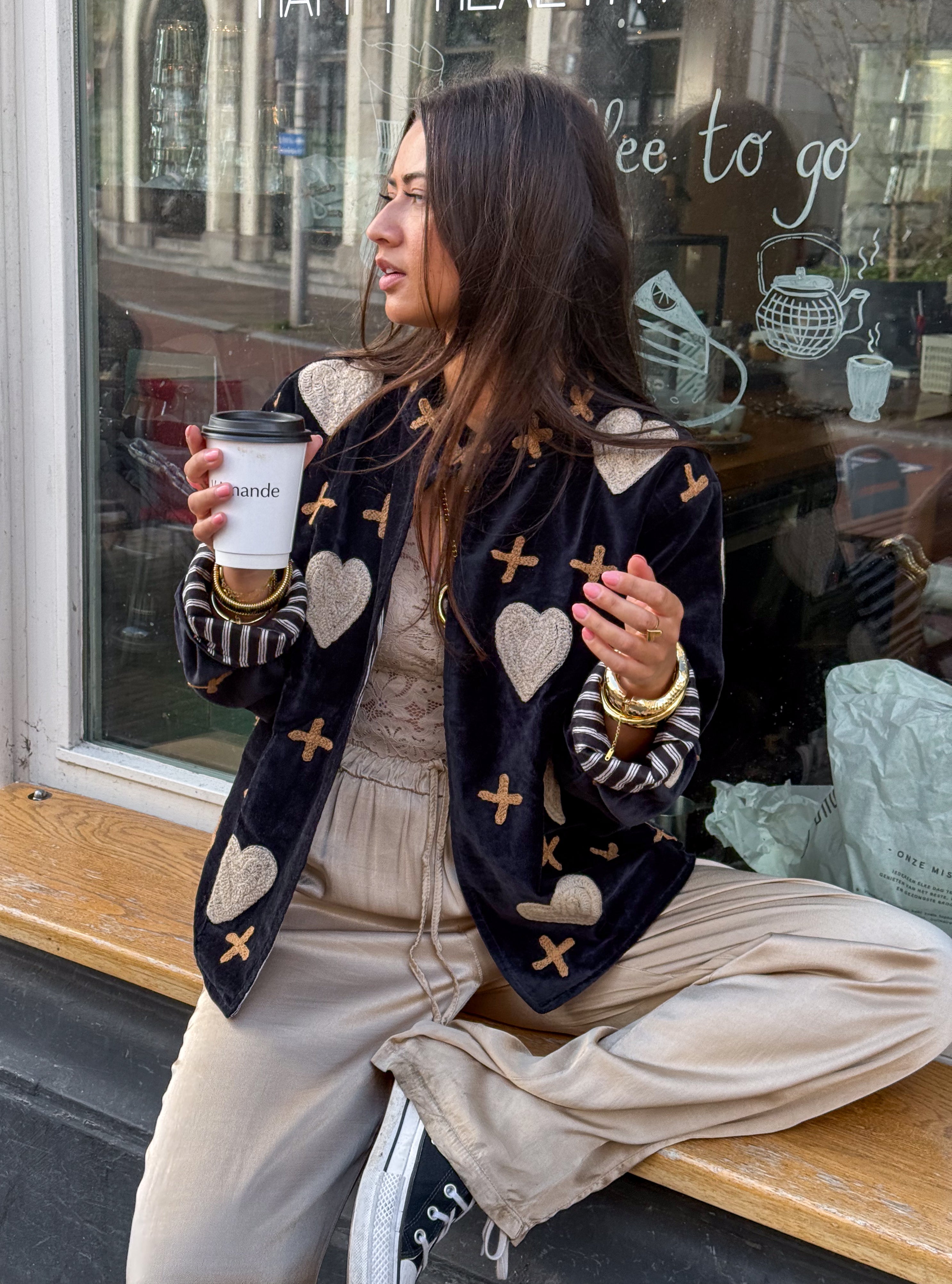 Soemba Jacket Nomad Heart Black