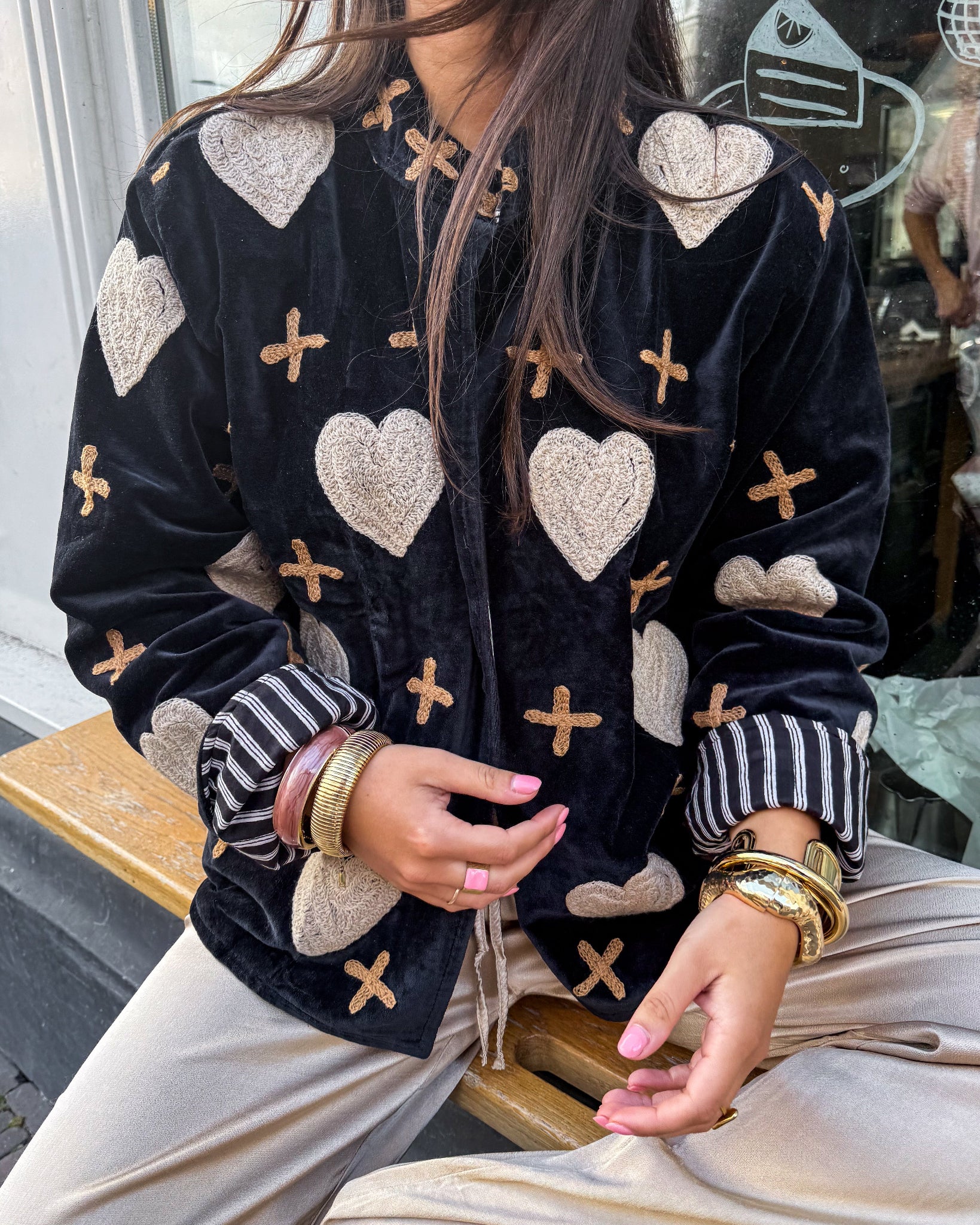 Soemba Jacket Nomad Heart Black