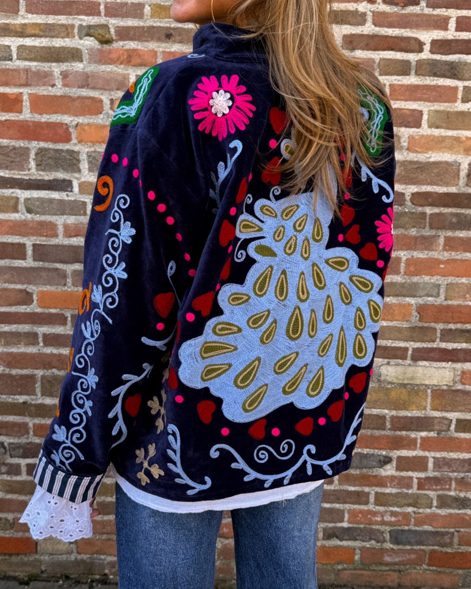 Soemba Jacket Navy Peacock