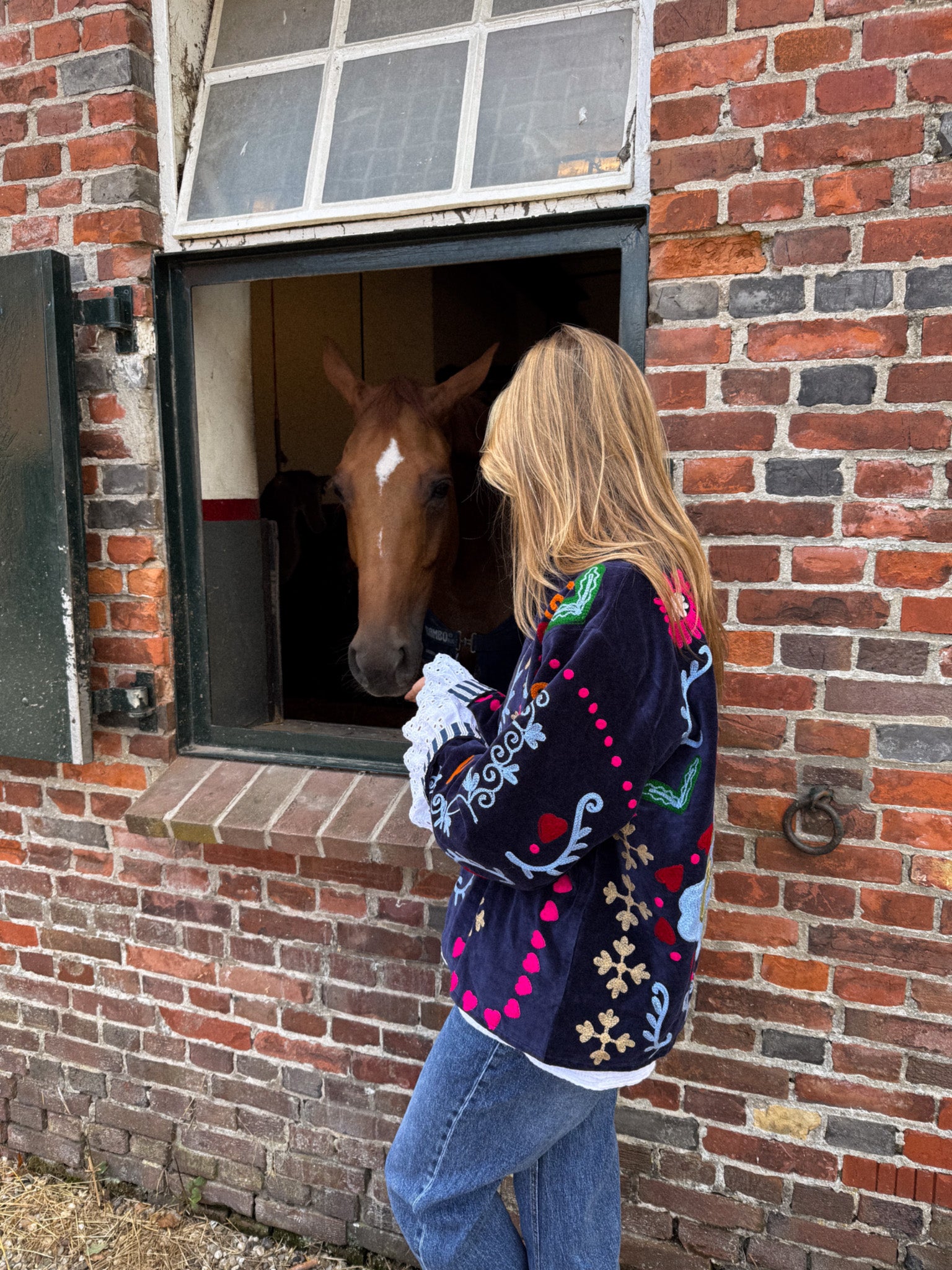 Soemba Jacket Navy Peacock