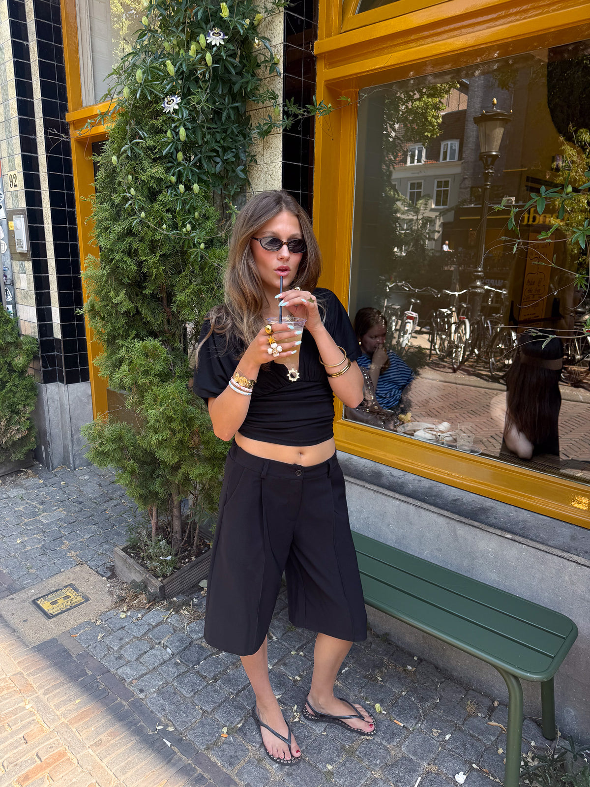 Soly Top Zwart