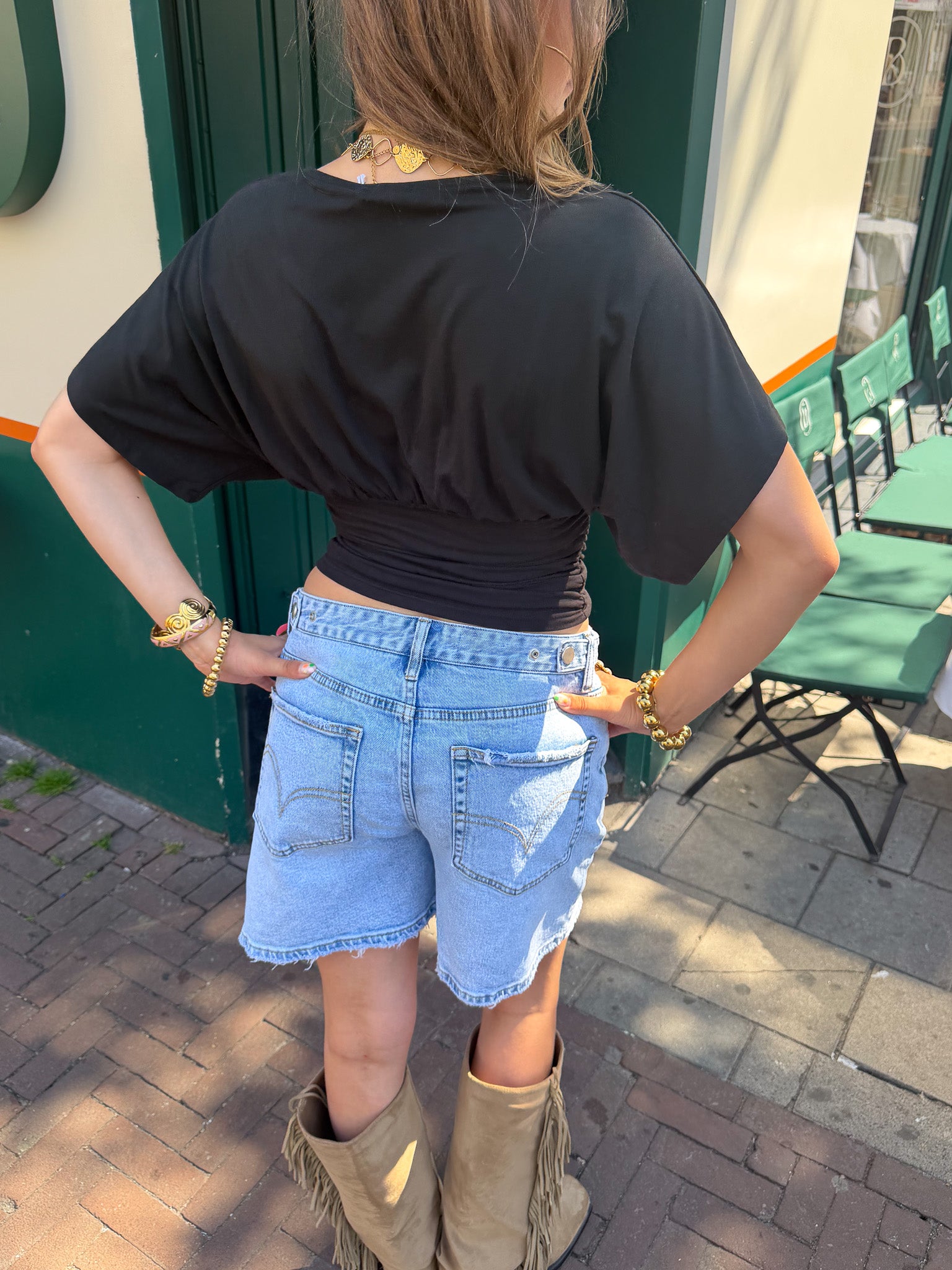 Soly Top Zwart