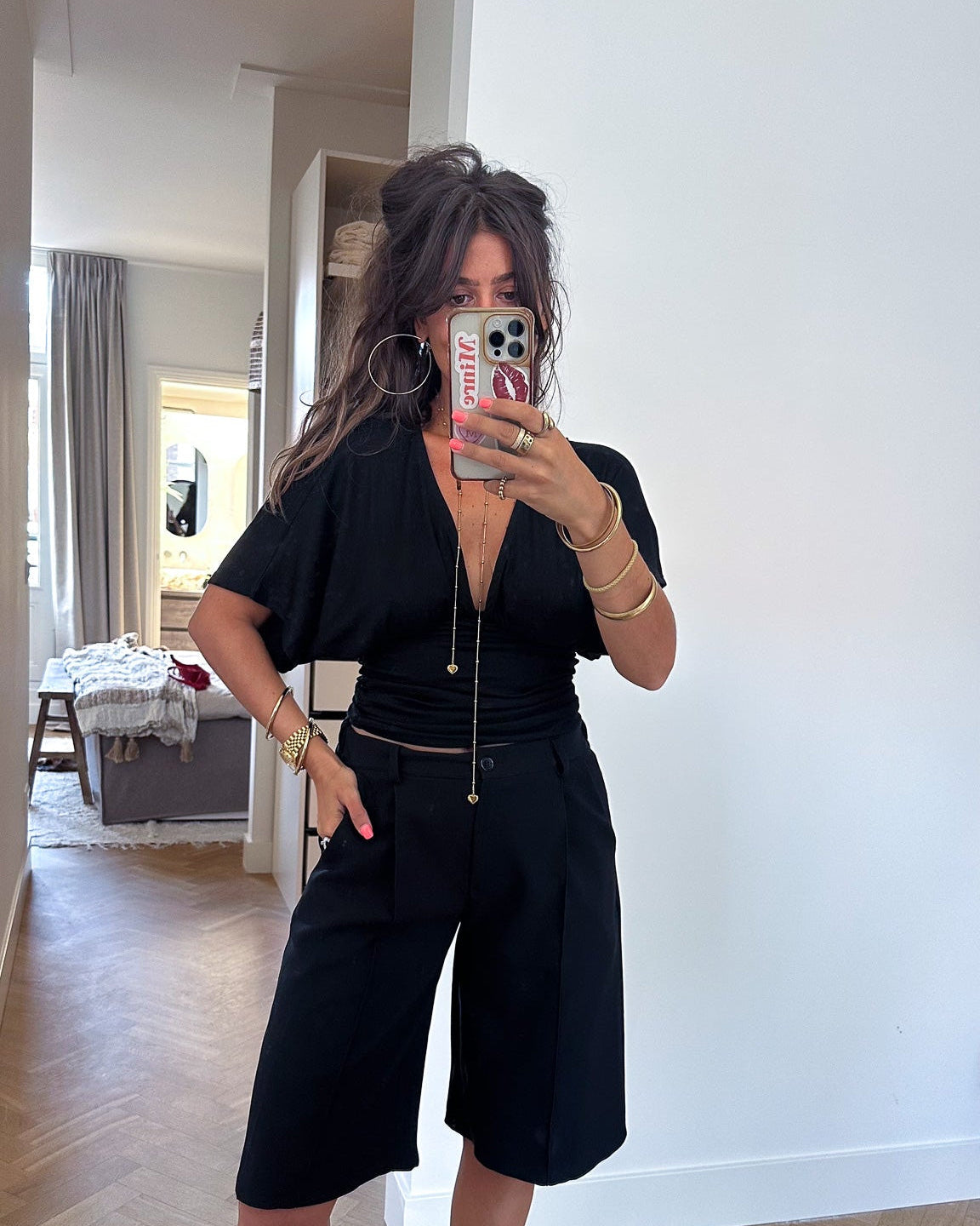Soly Top Zwart