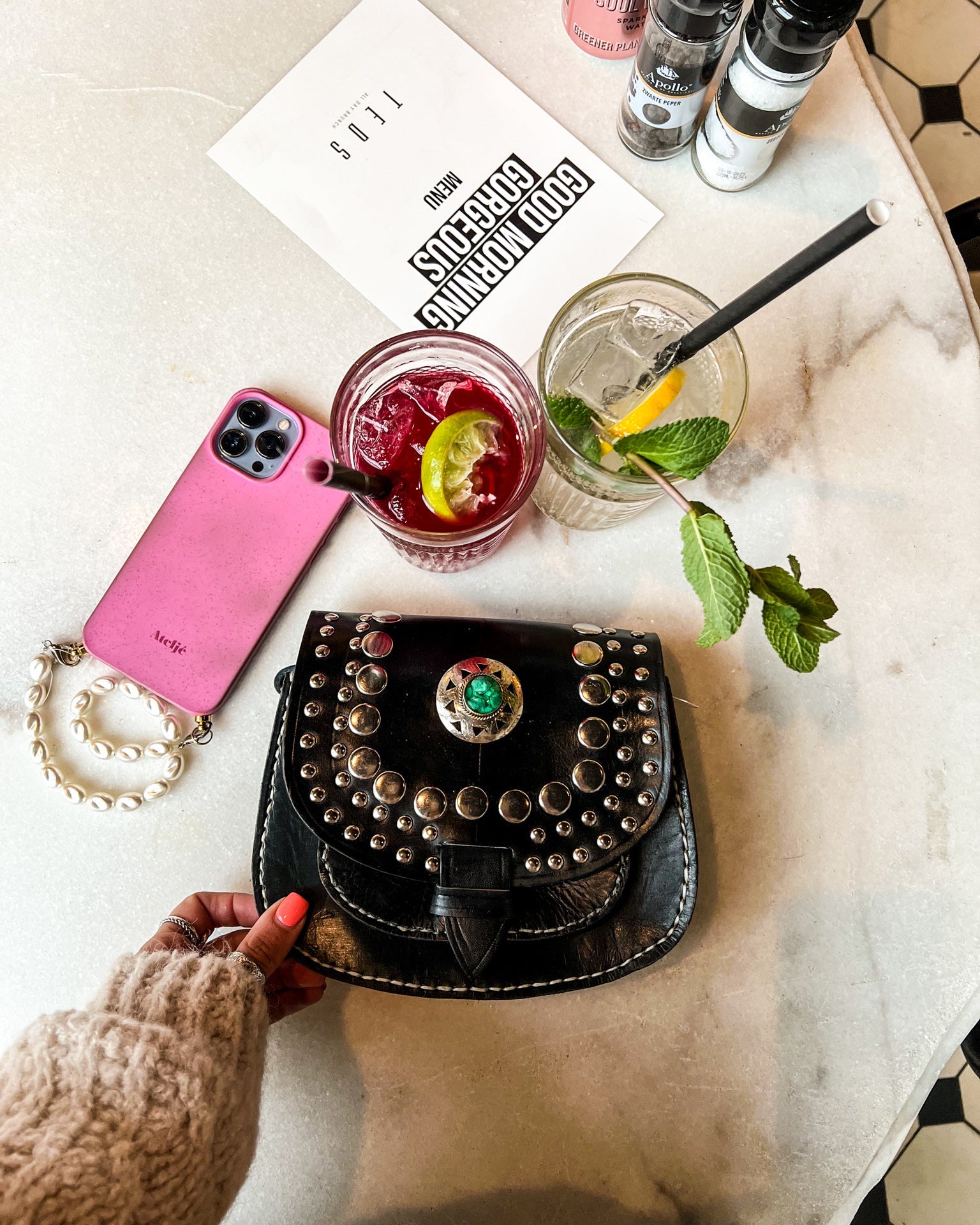 Souk Leather Bag Dulce