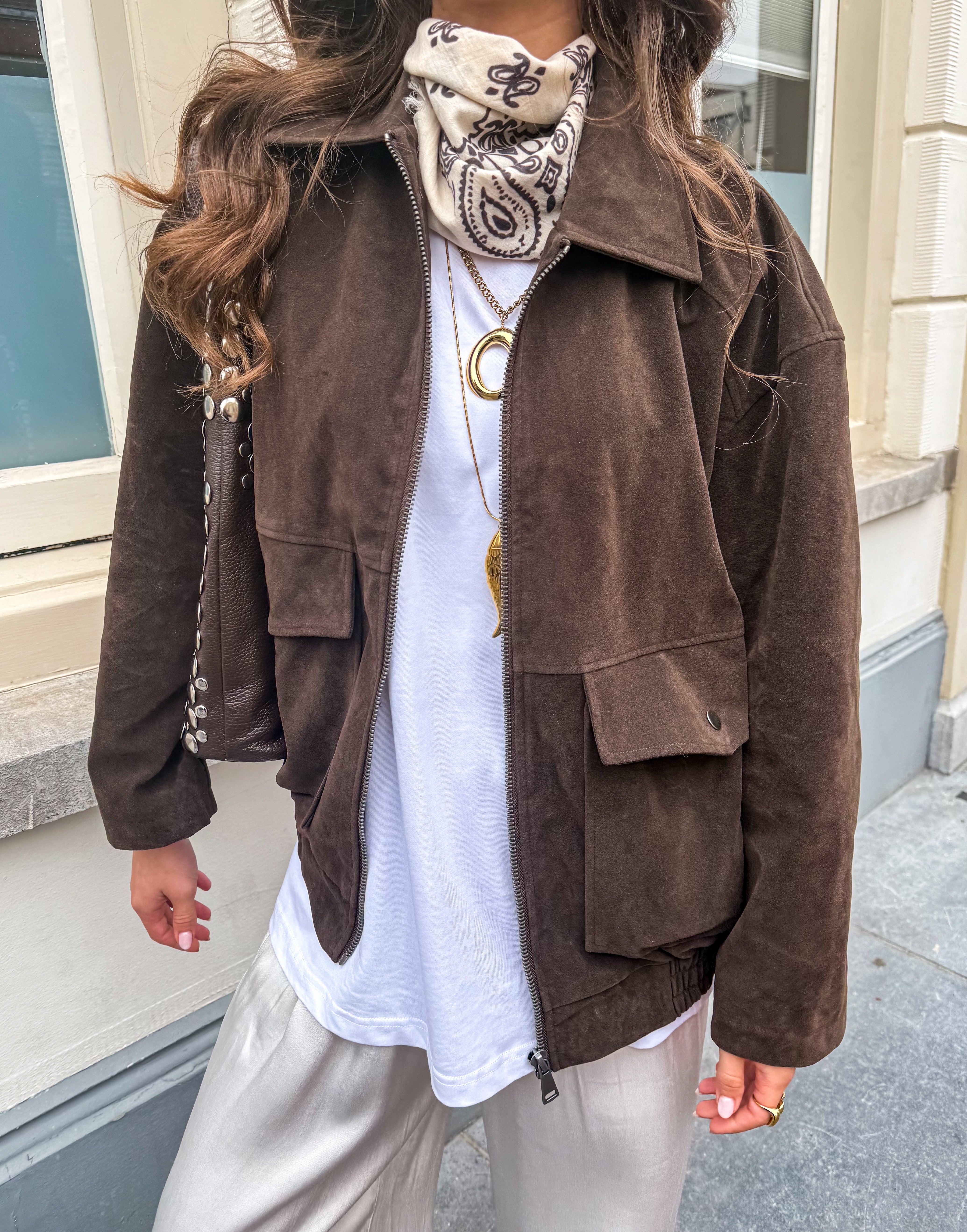 Soul Suede Jacket Brown