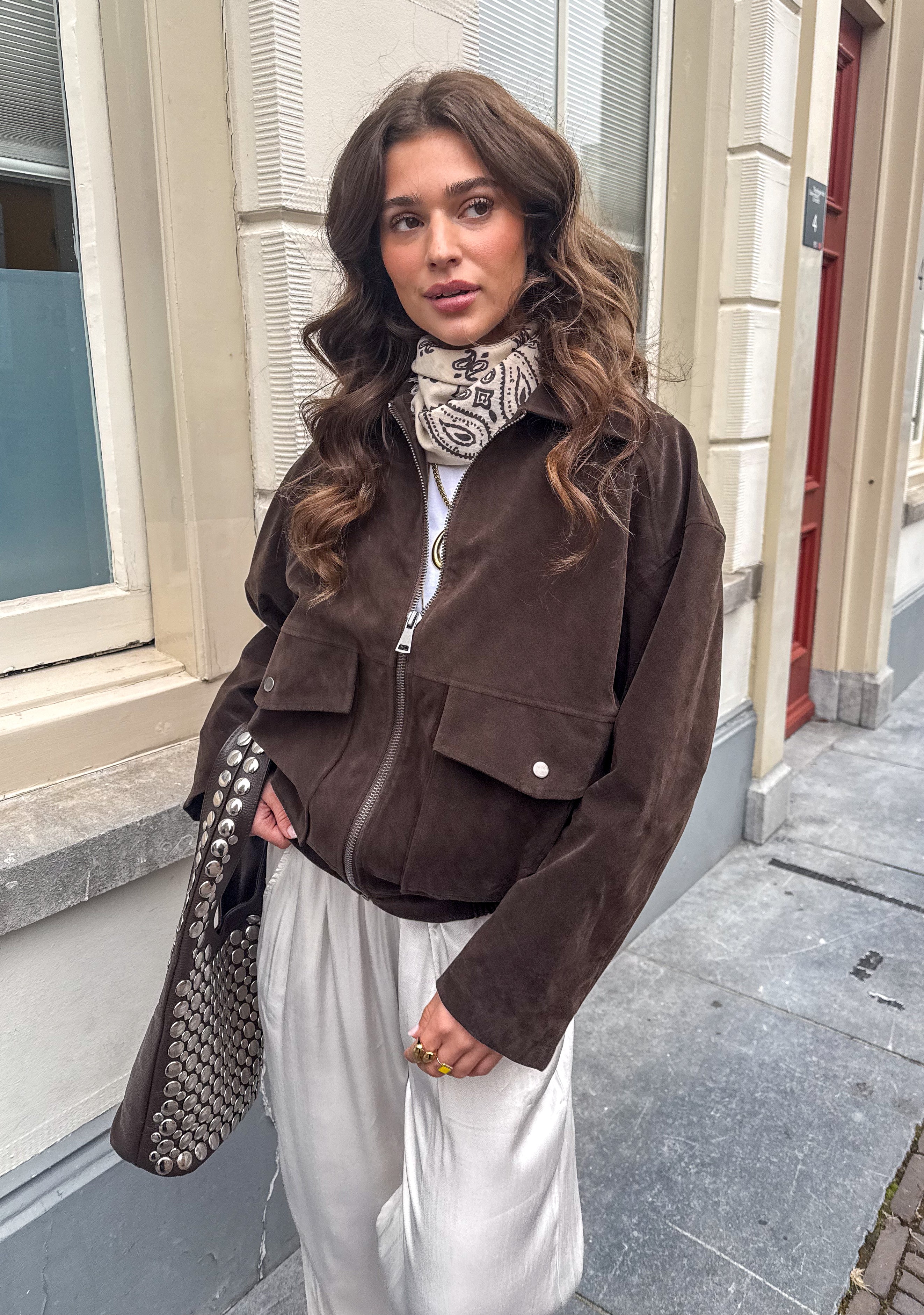 Soul Suede Jacket Brown
