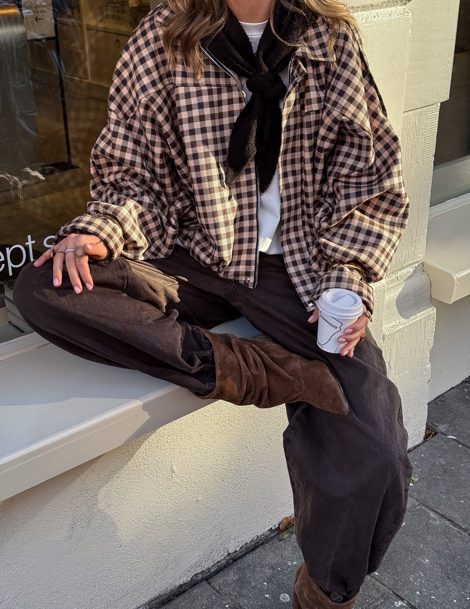 Veste à carreaux Spirit
