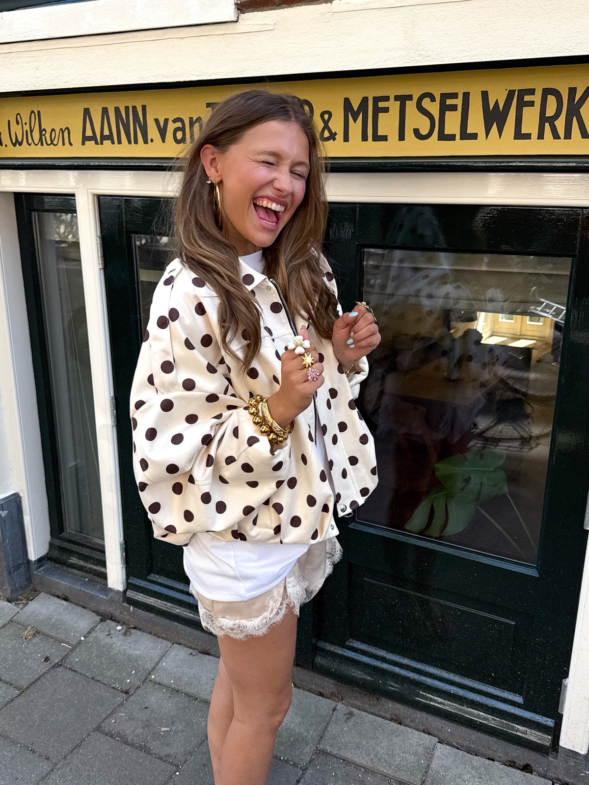 Spirit Geruit Jacket | Creme