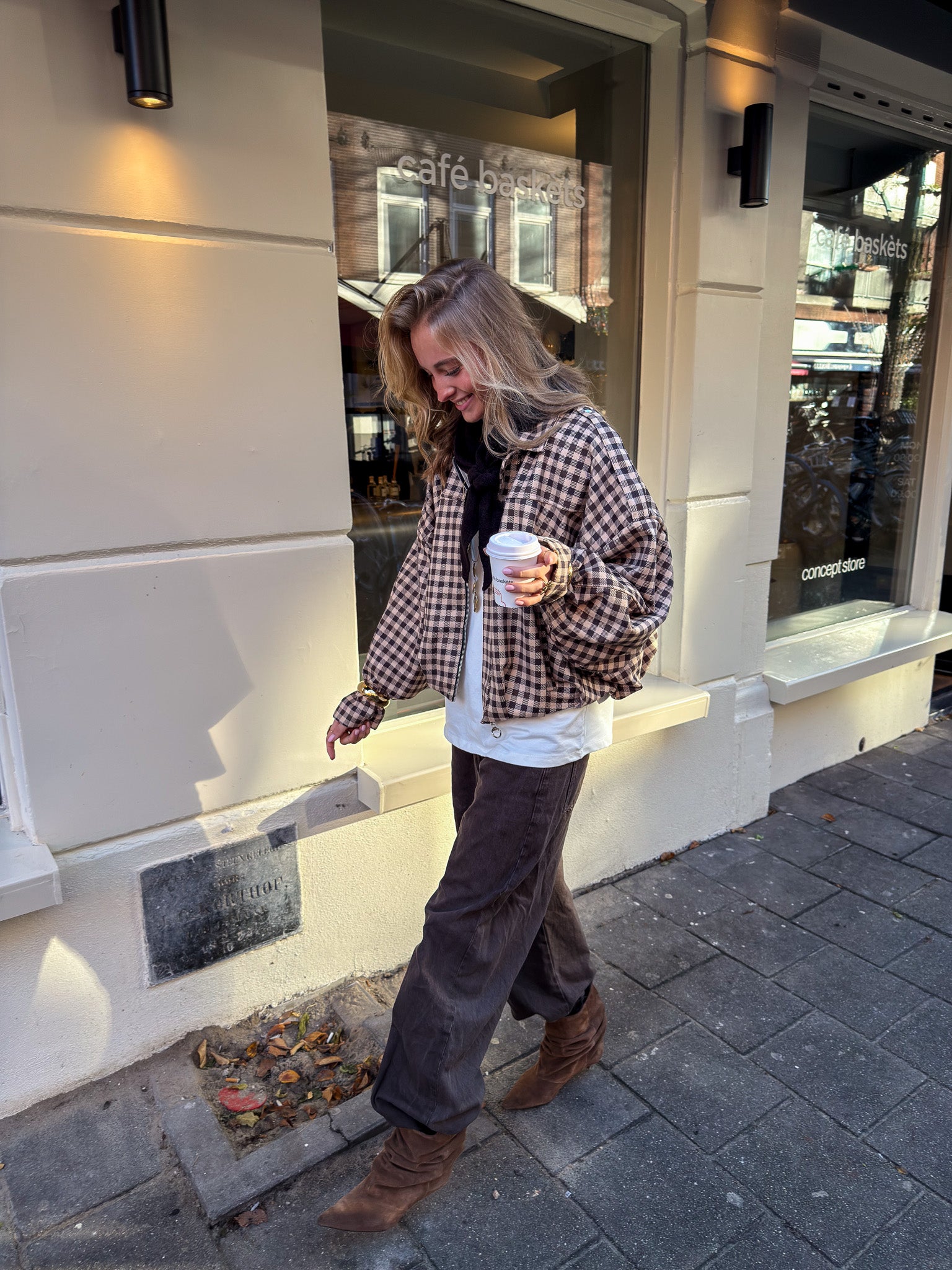 Veste à carreaux Spirit
