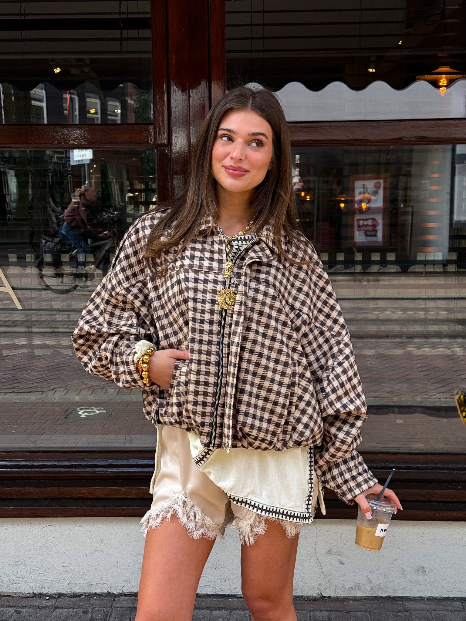 Veste à carreaux Spirit
