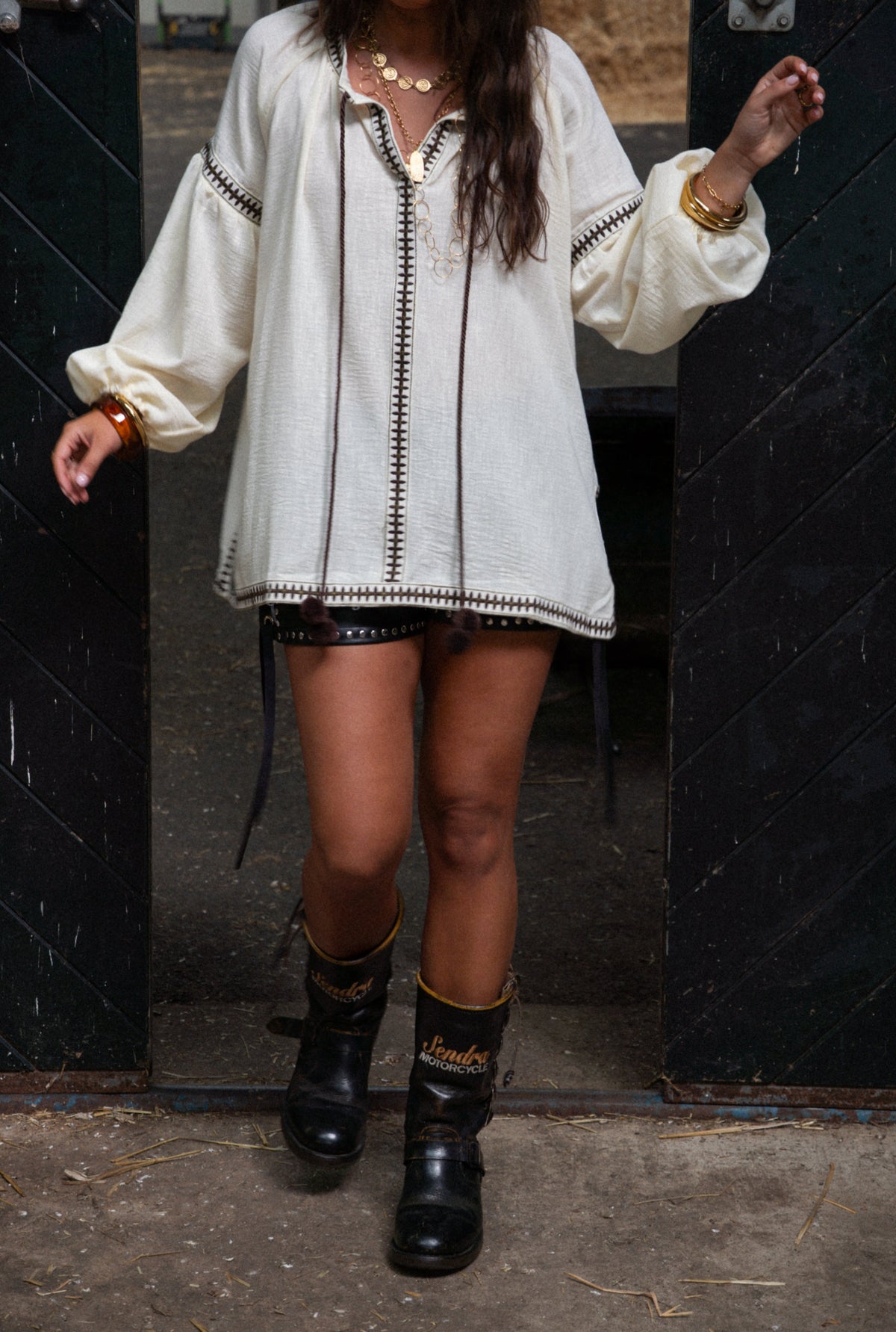 Spruce Blouse | Creme