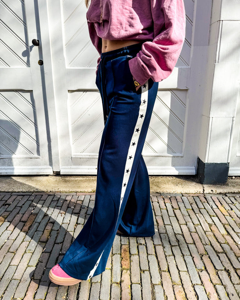 Star Joggings Pants Navy