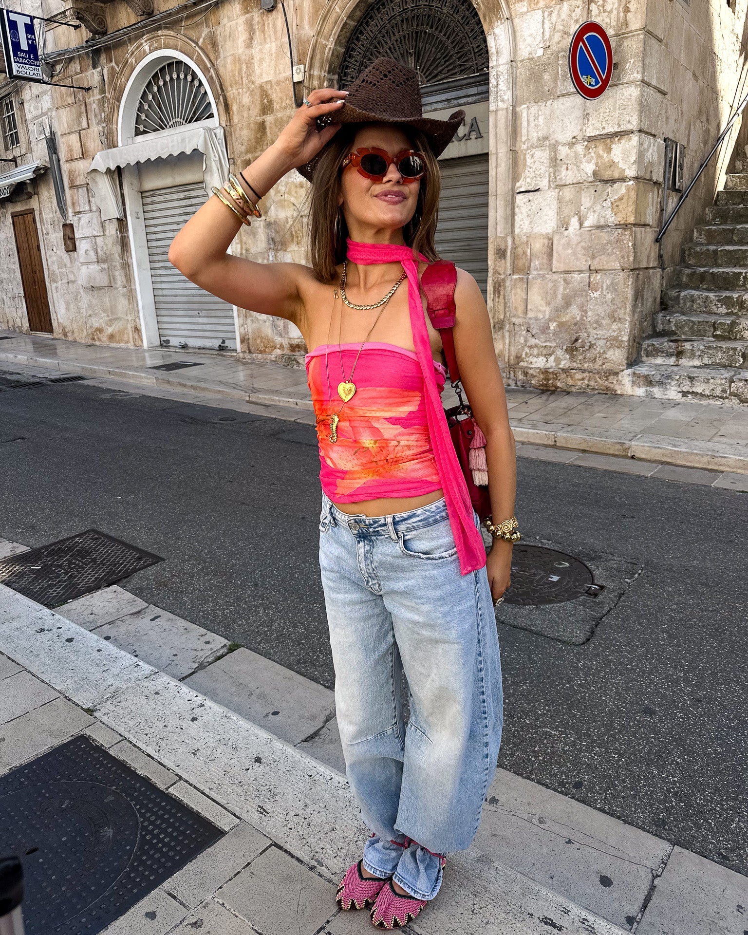 Steffi Orchid Top Roze
