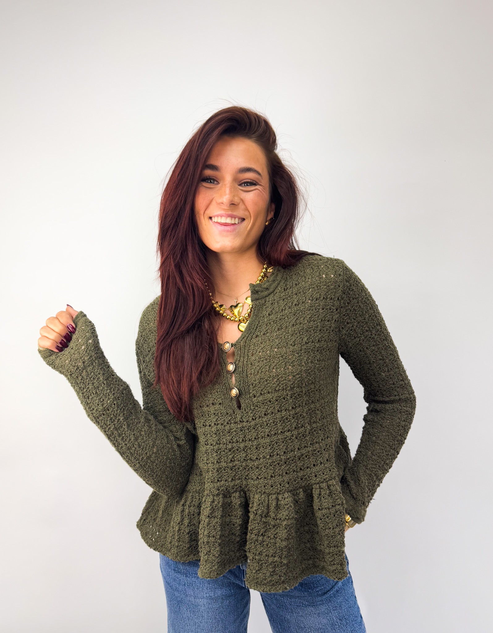 Stella Top Khaki